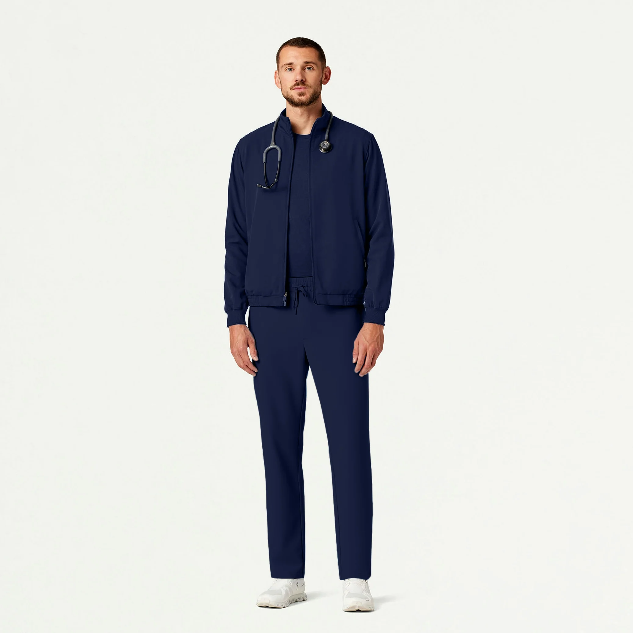 The Kohn Layered Scrub Set - Midnight Navy