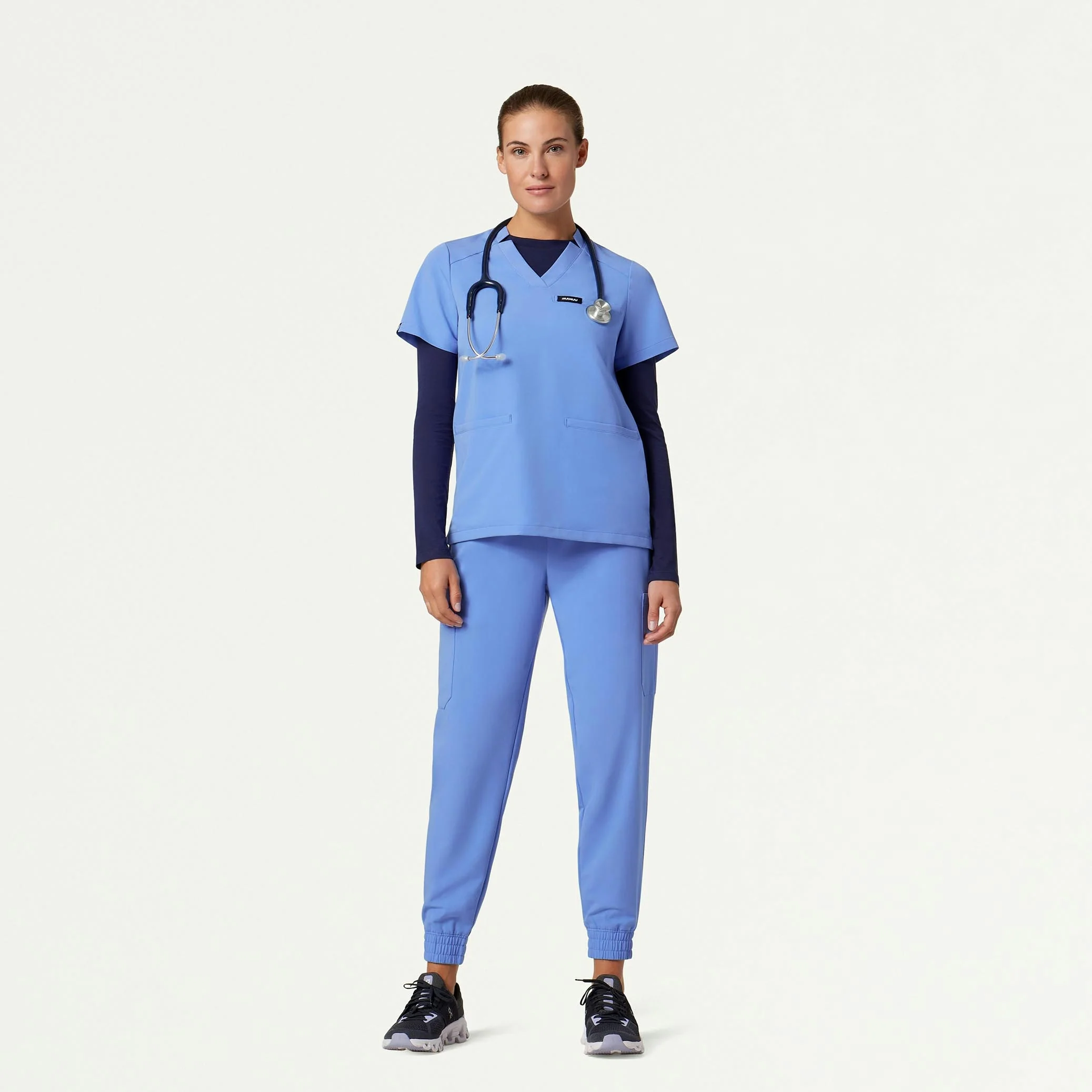 The Lavo Underscrub Set - Ceil Blue