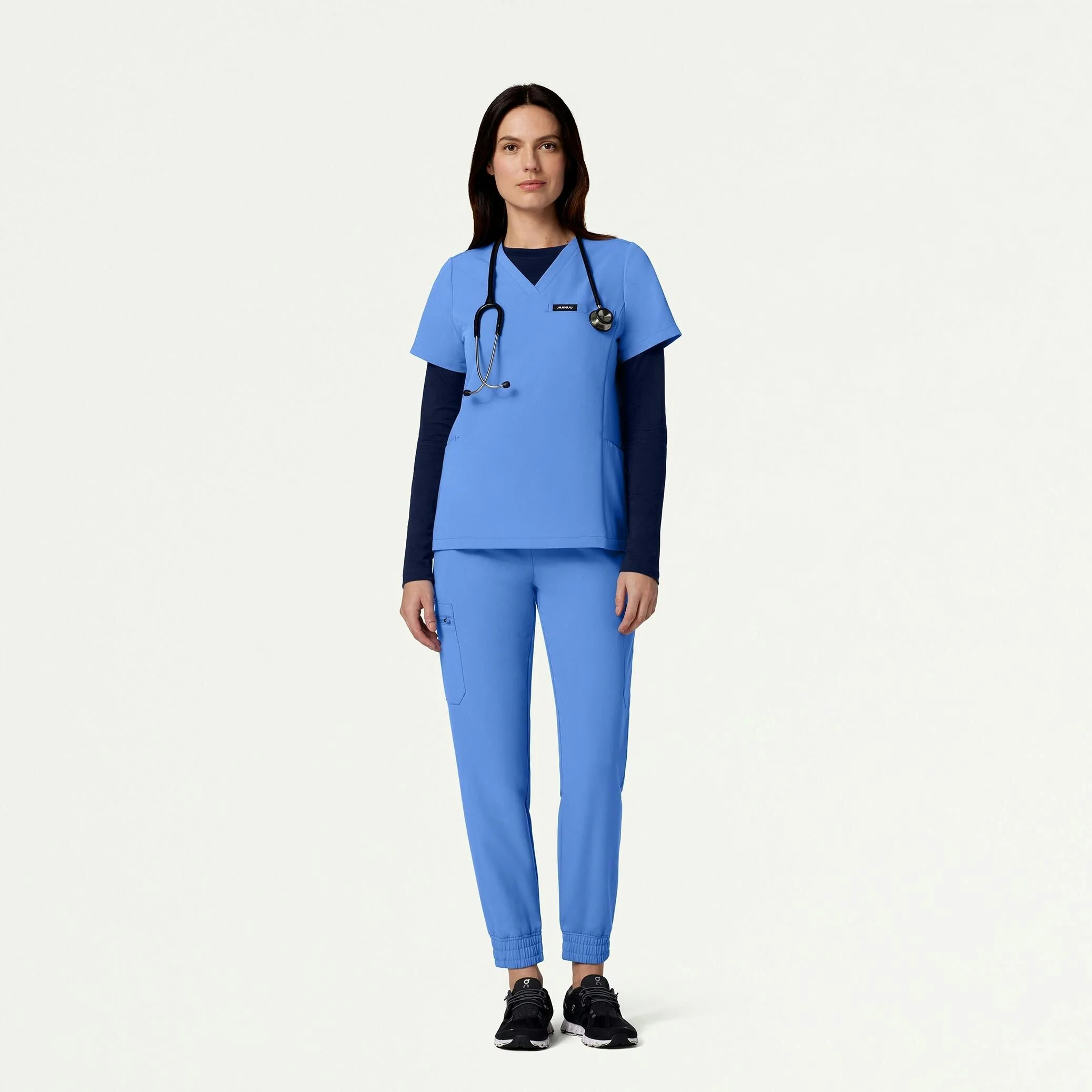 The Lawren Underscrub Set - Ceil Blue