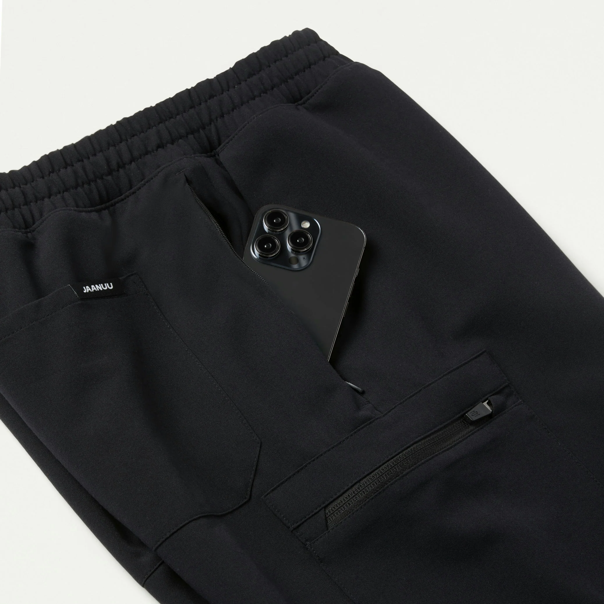 The 11-Pocket Scrub Set - Black - Image 7