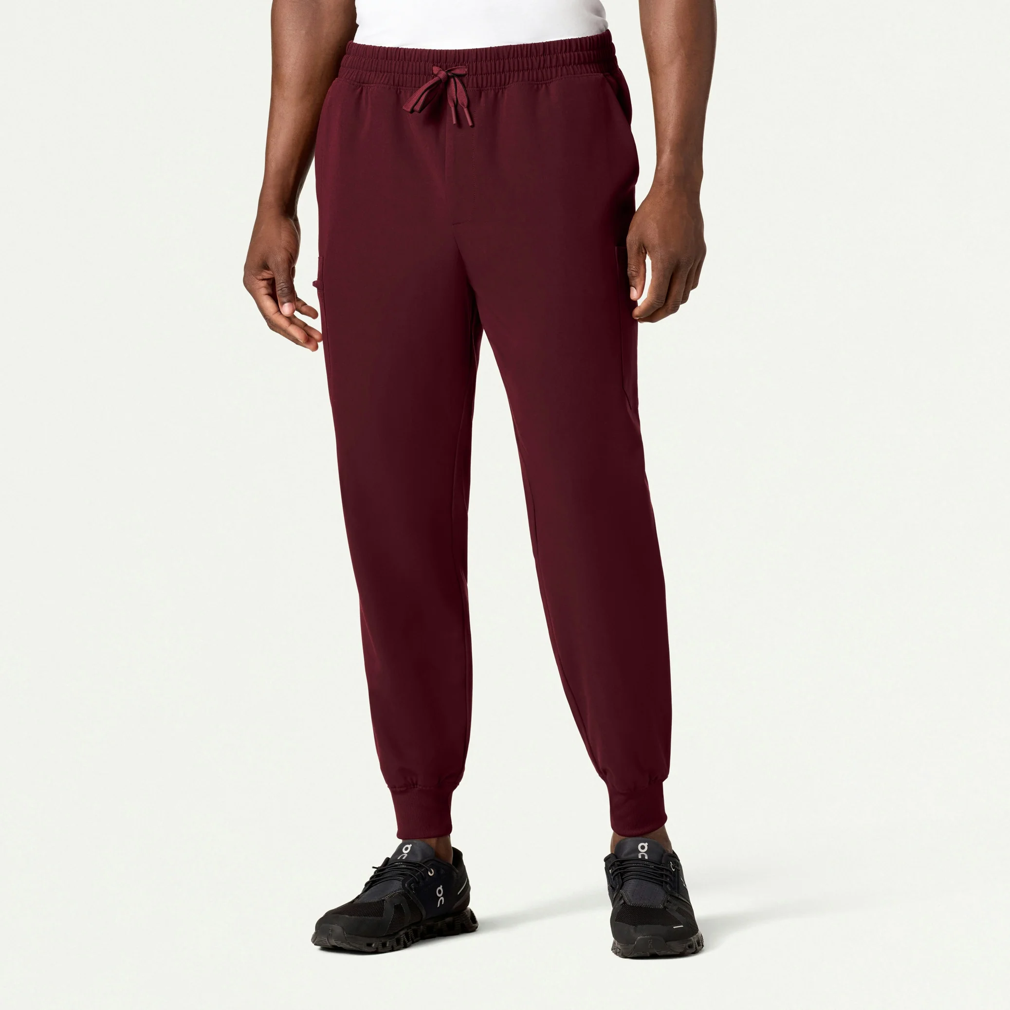 The 11-Pocket Scrub Set - Burgundy - Image 4