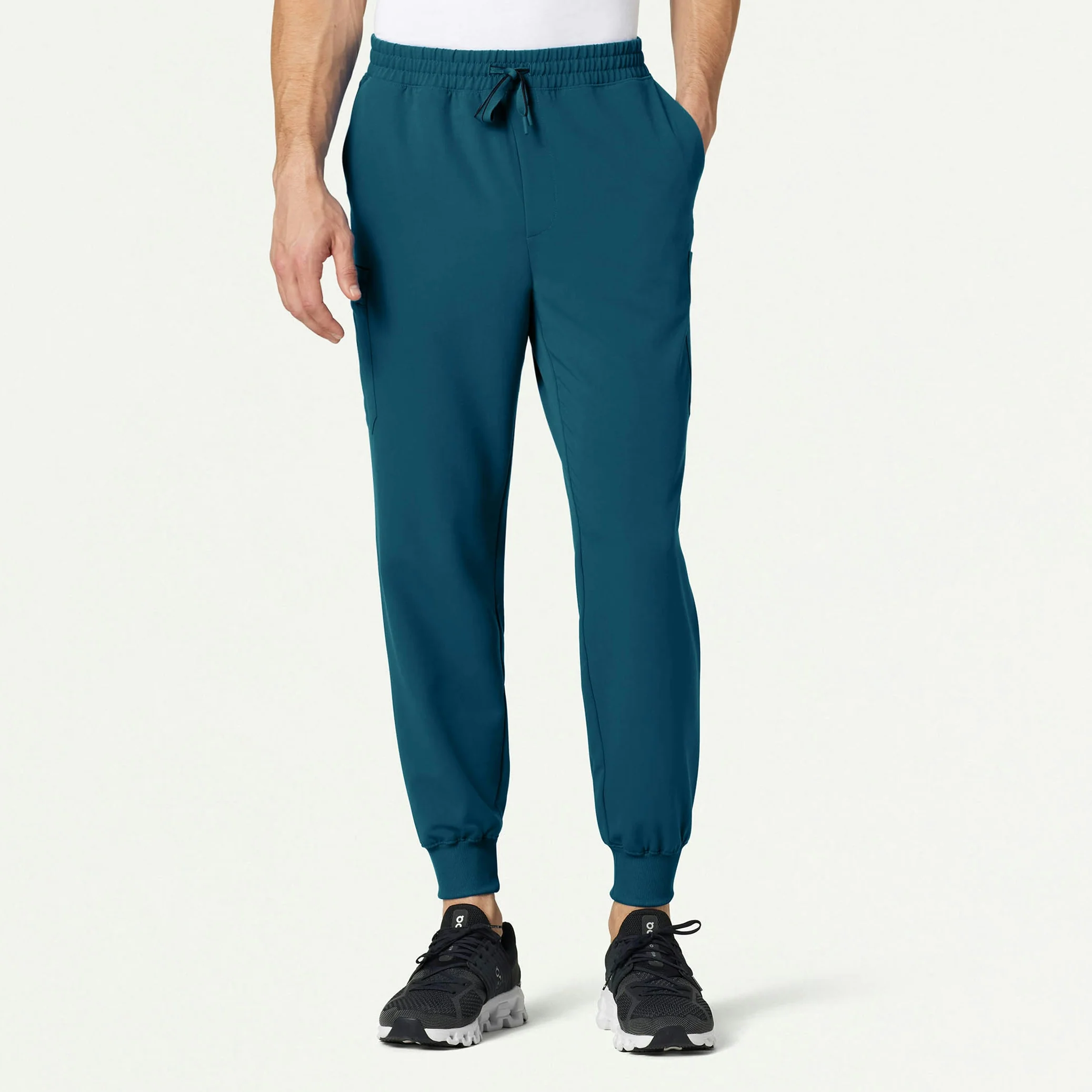The 11-Pocket Scrub Set - Caribbean Blue - Image 4