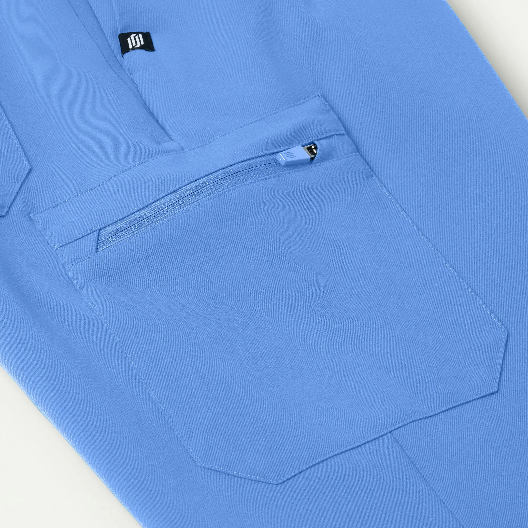 The 11-Pocket Scrub Set - Ceil Blue - Image 6