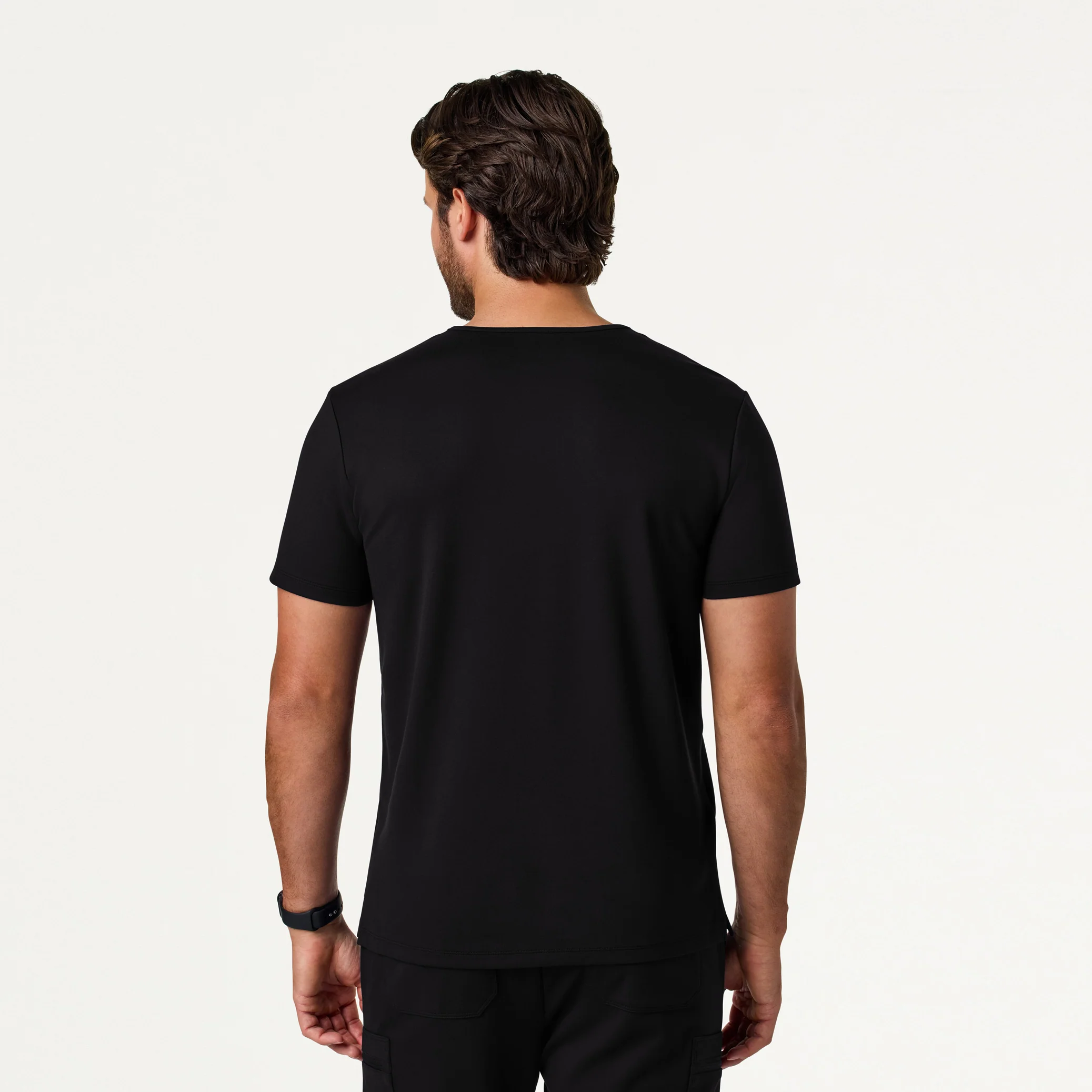 The Cargo UltraSOFT™ Scrub Set - Black - Image 3