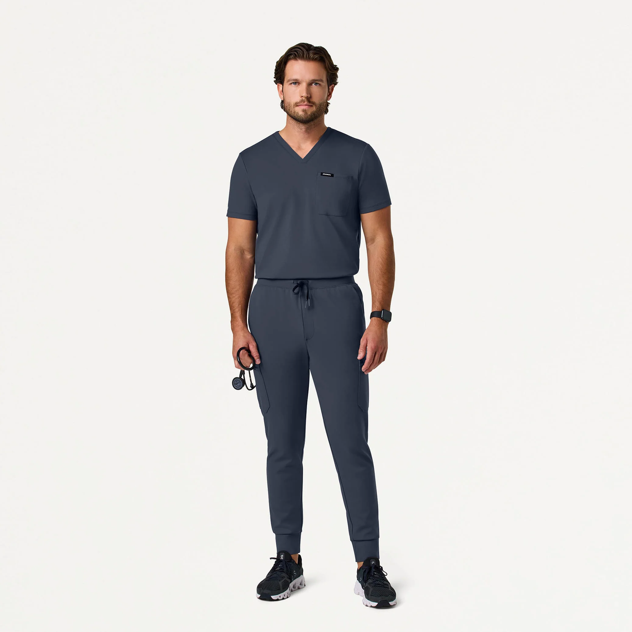 The Cargo UltraSOFT™ Scrub Set - Carbon Gray