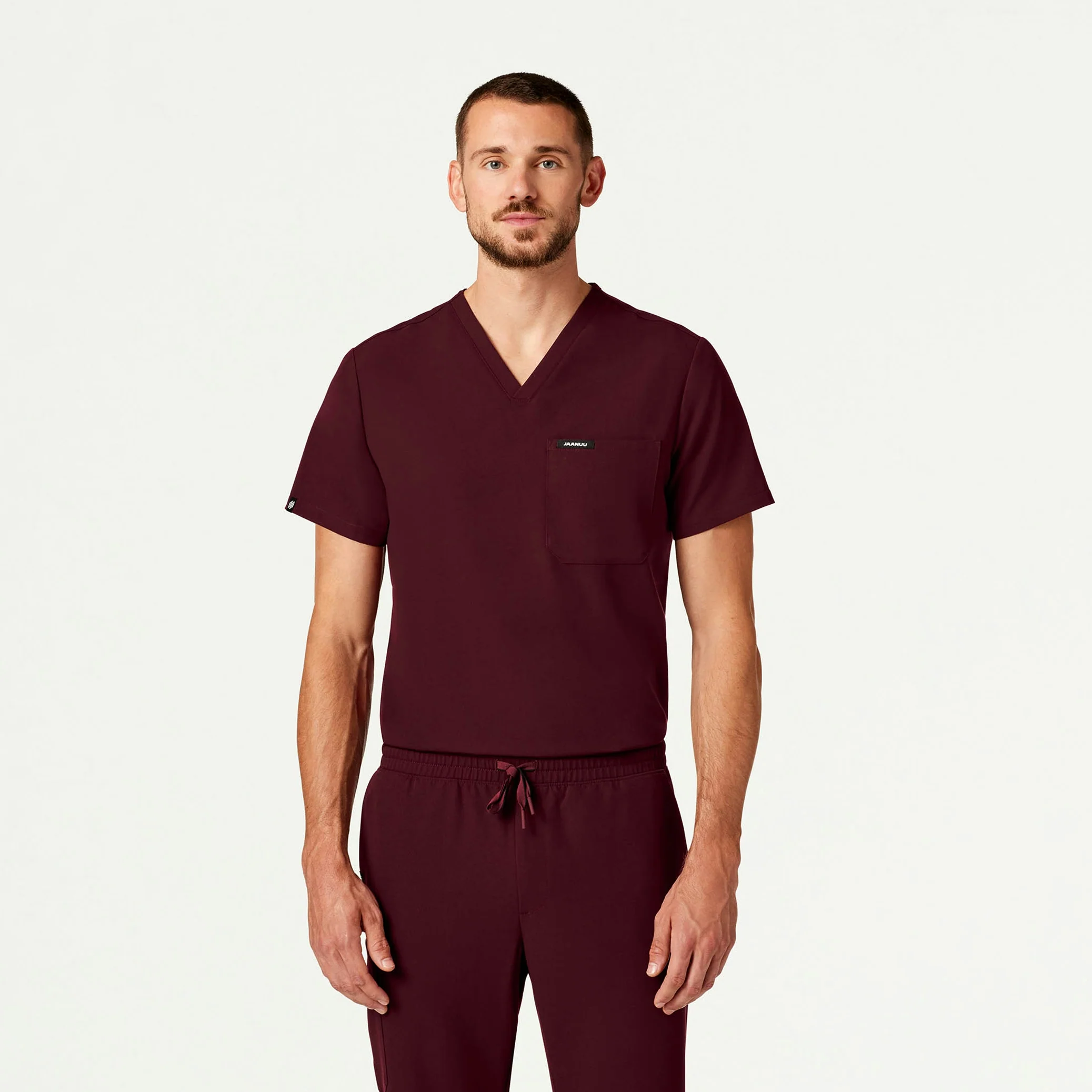 The Original Scrub Set - Burgundy - Image 2