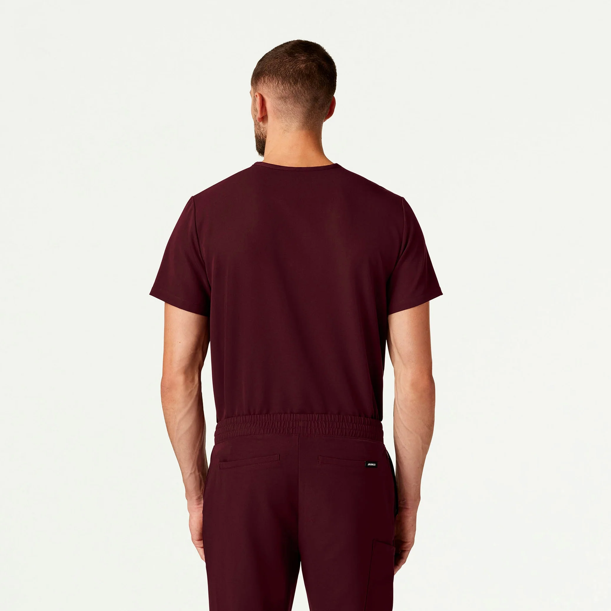 The Original Scrub Set - Burgundy - Image 3