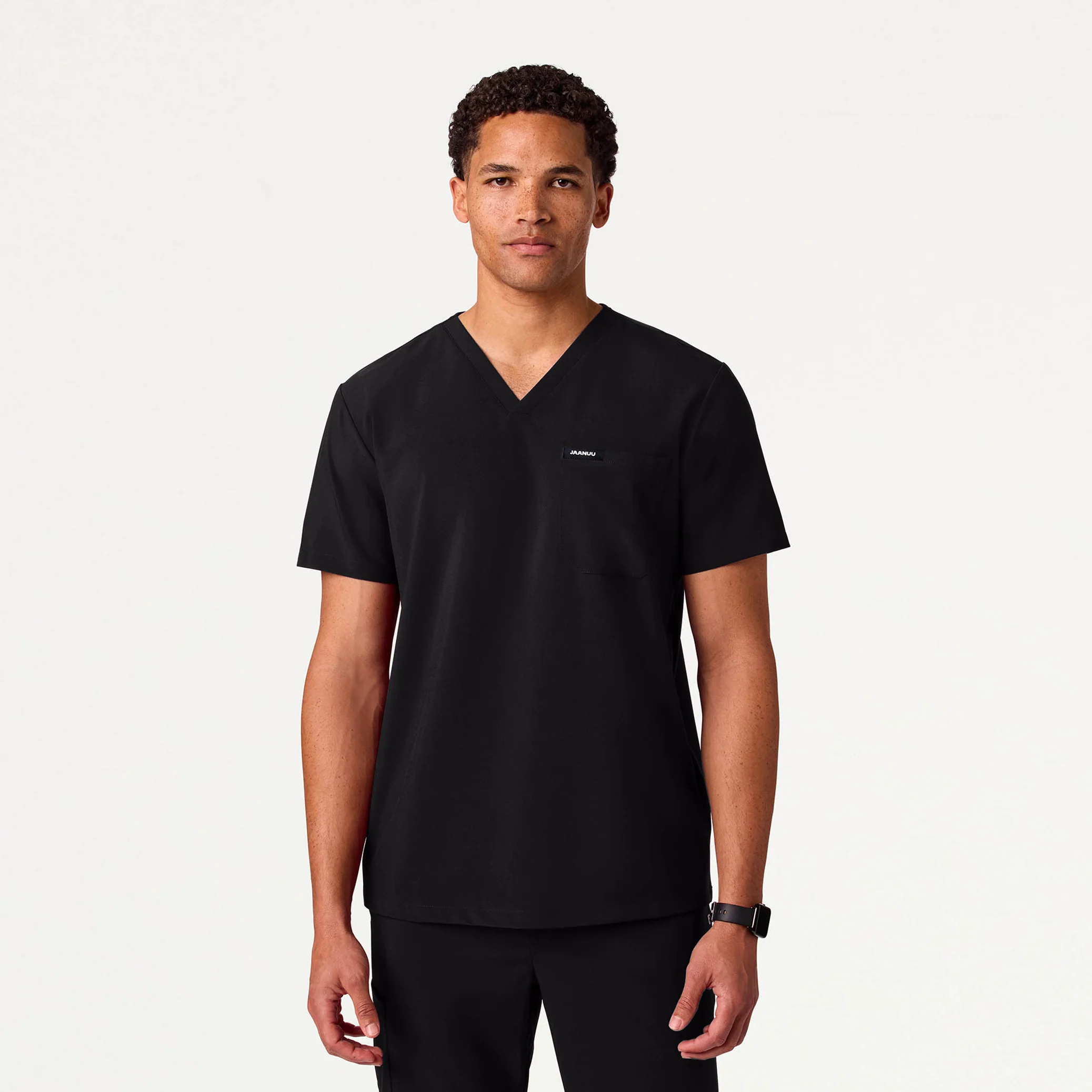 The Original UltraLITE™ Scrub Set - Black - Image 3