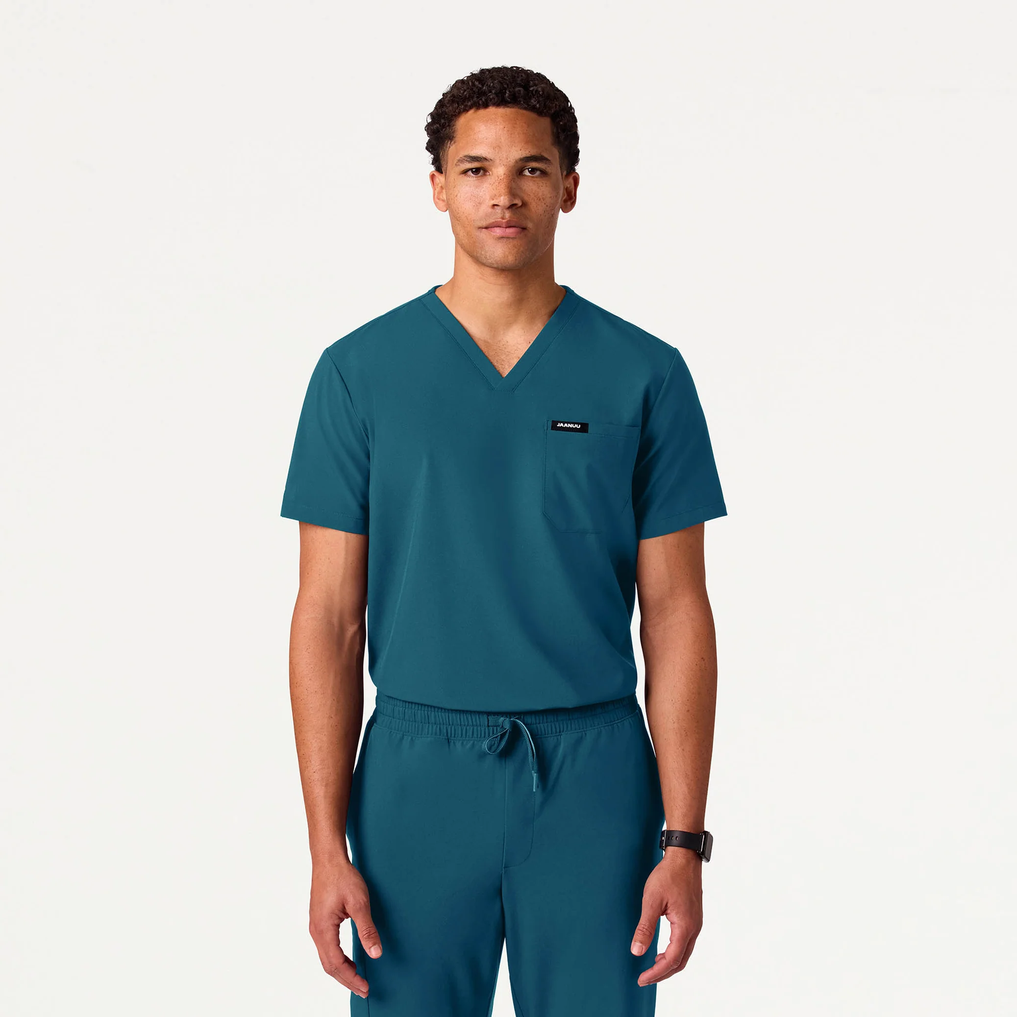 The Original UltraLITE™ Scrub Set - Caribbean Blue - Image 3