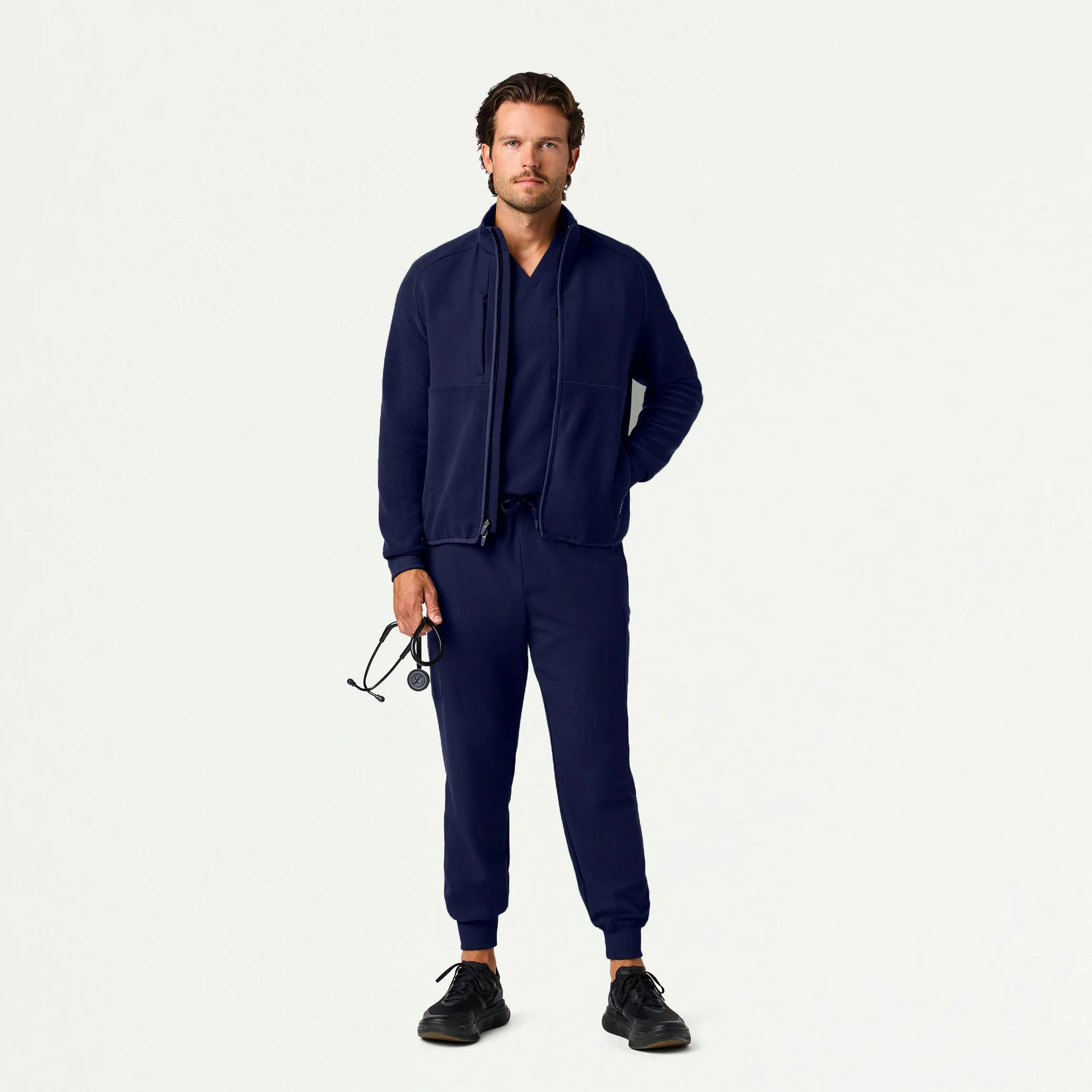 The Performance Fleece Jacket Kit - Midnight Navy