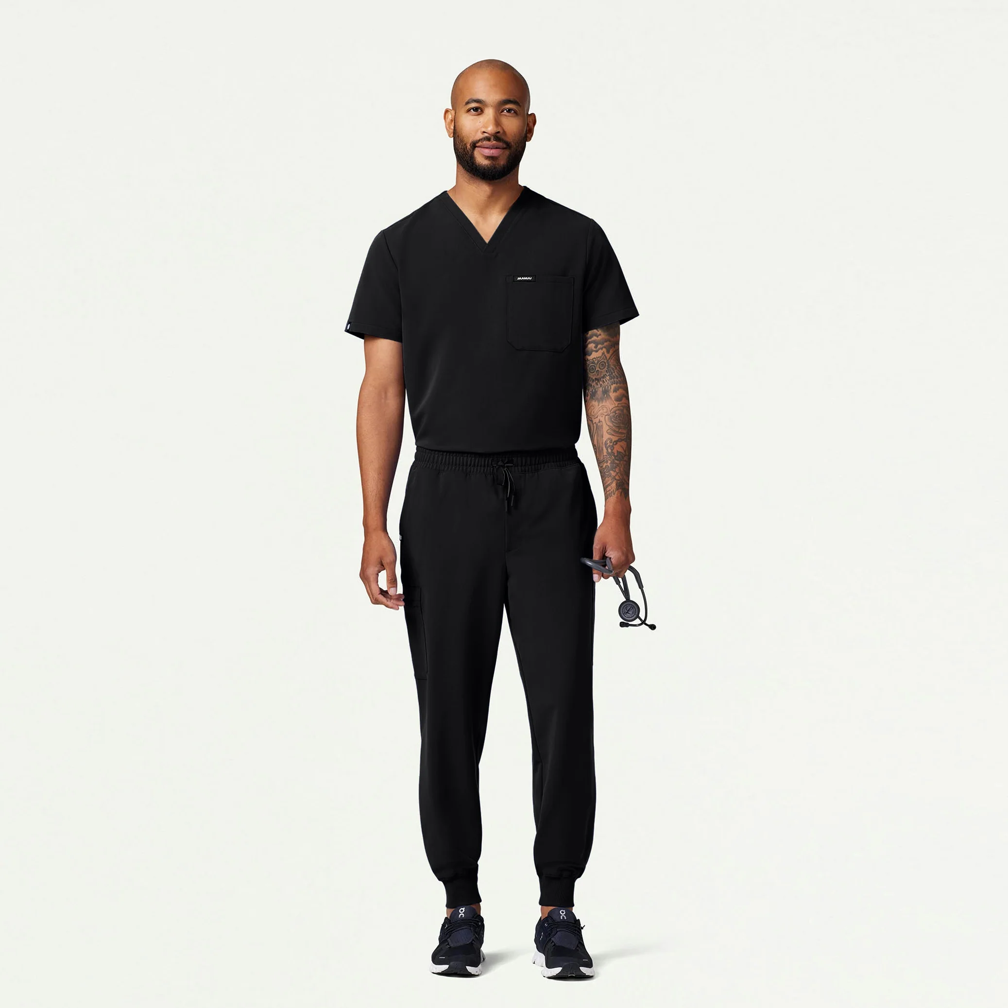 The Performance Scrub Set - Black