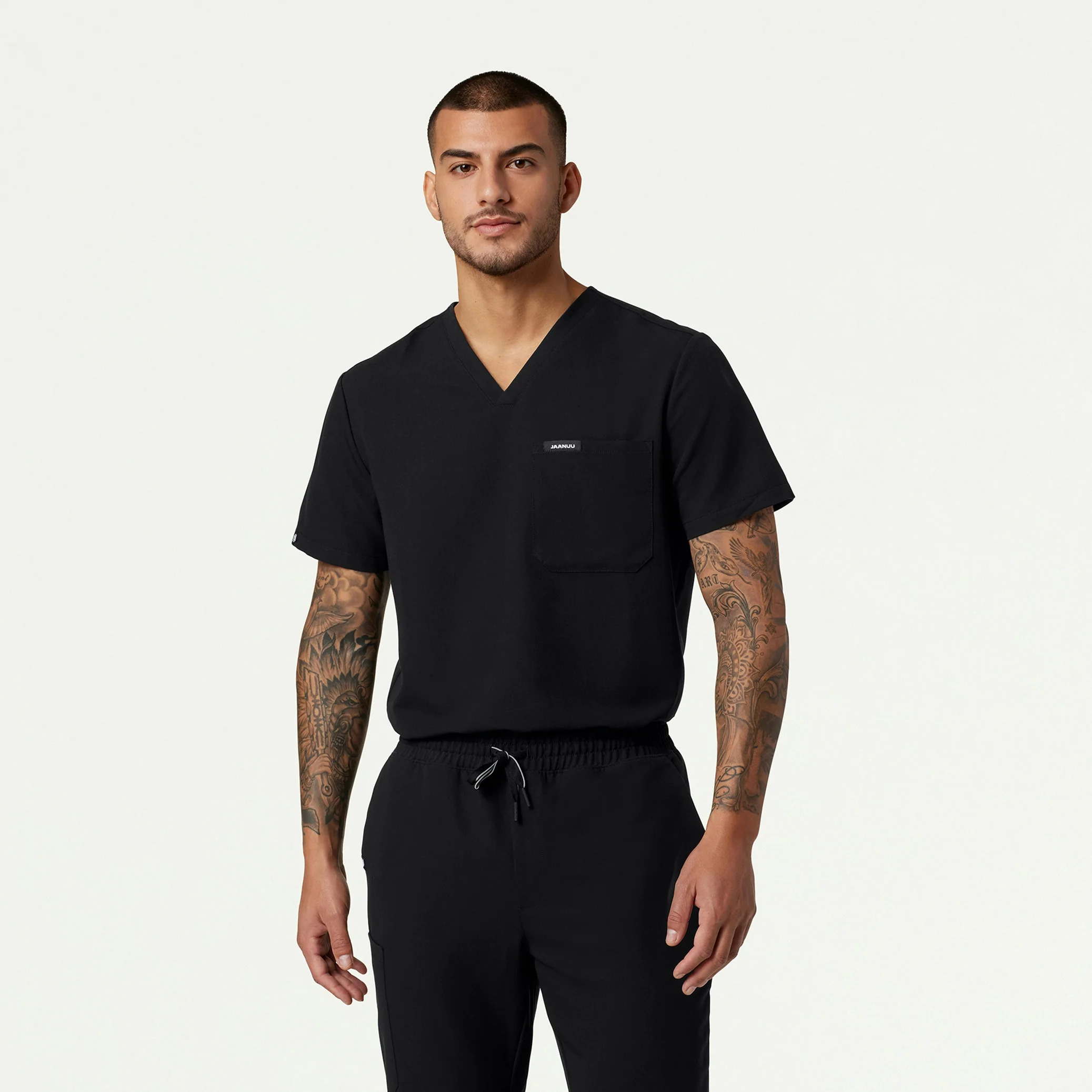 The Performance Scrub Set - Black - Image 2