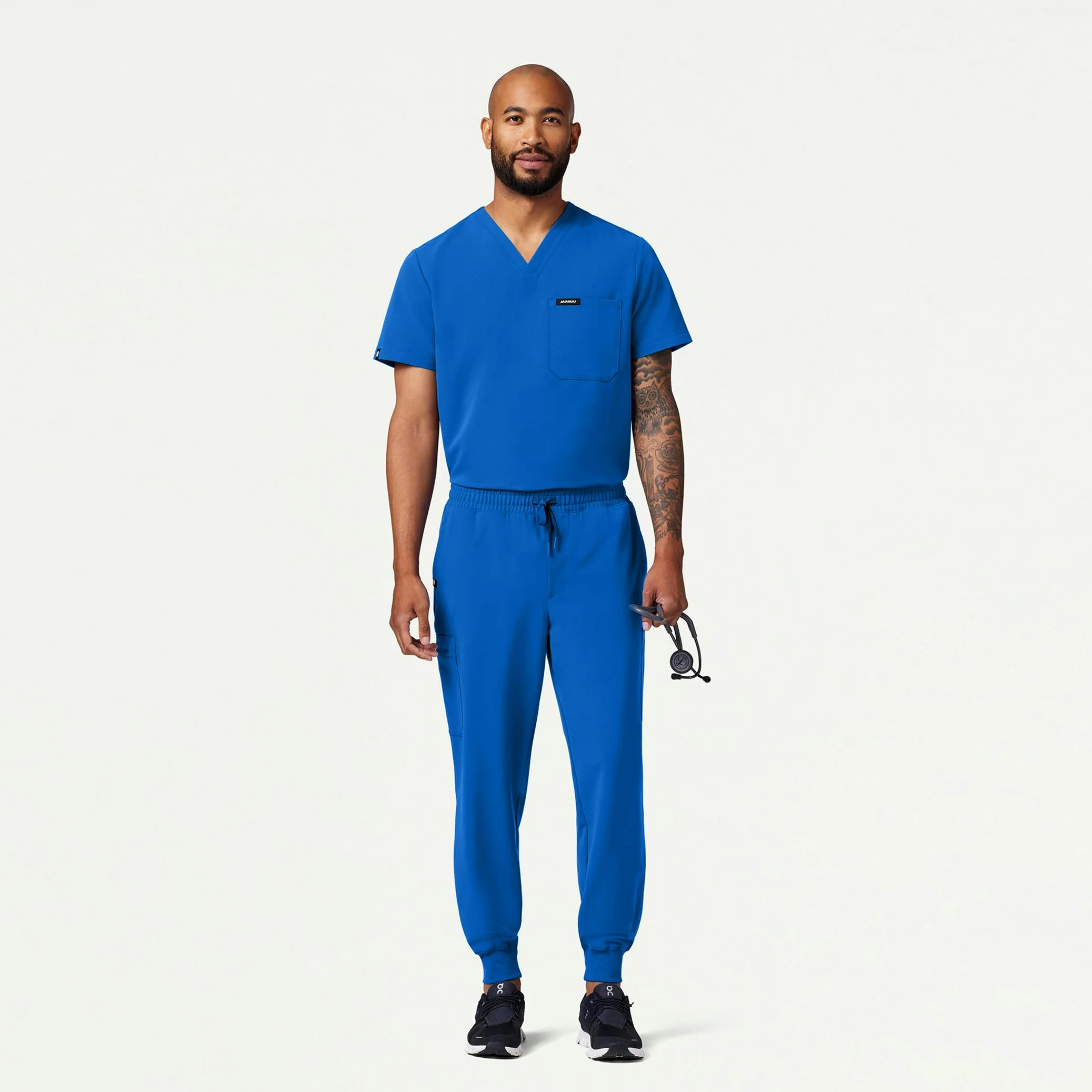 The Performance Scrub Set - Royal Blue