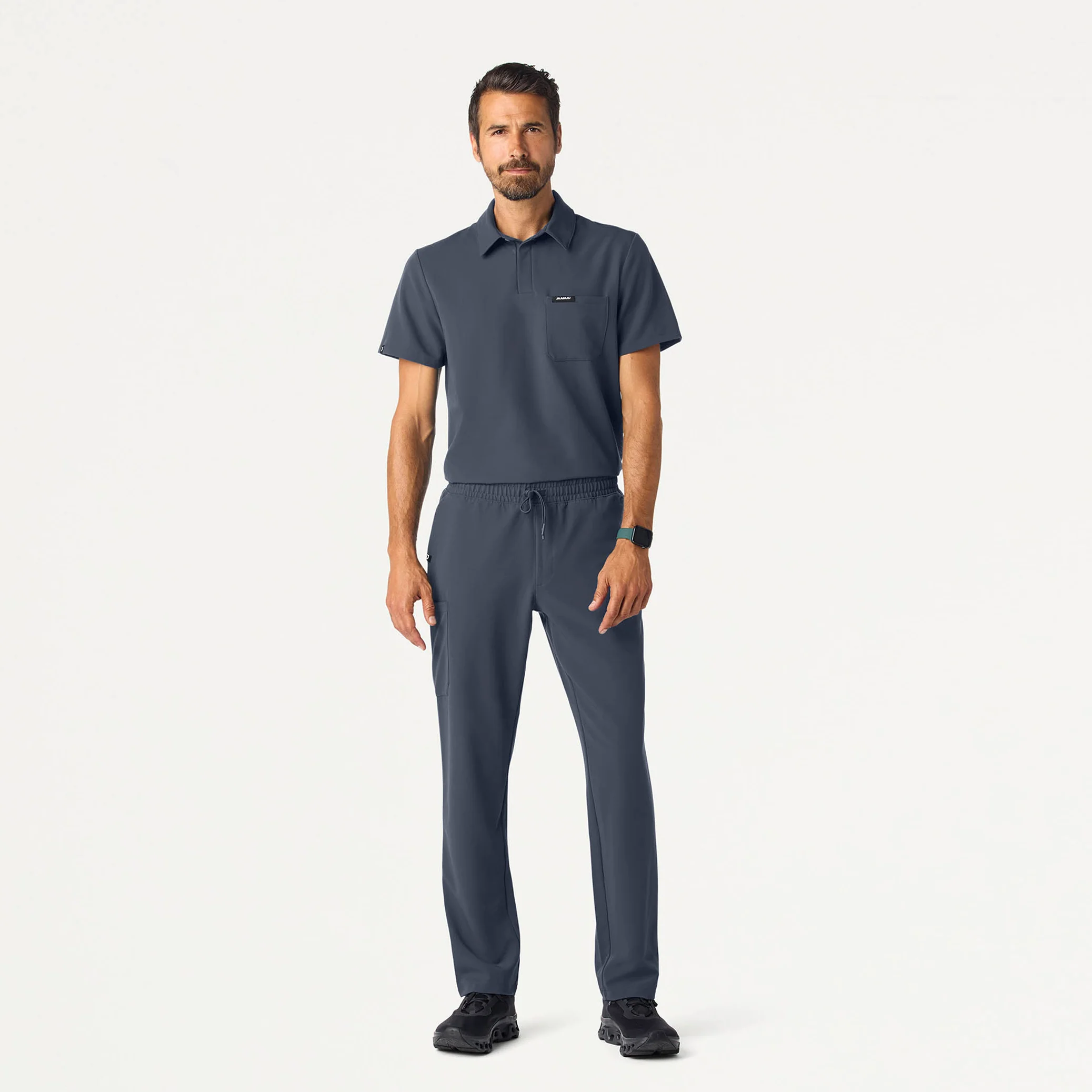 The Pro Scrub Set - Carbon Gray