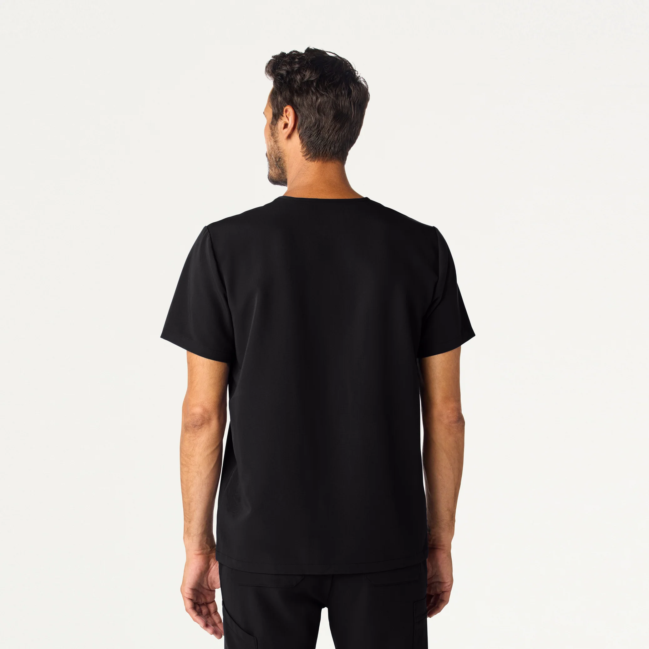 The Slim Performance Scrub Set - Black - Image 4