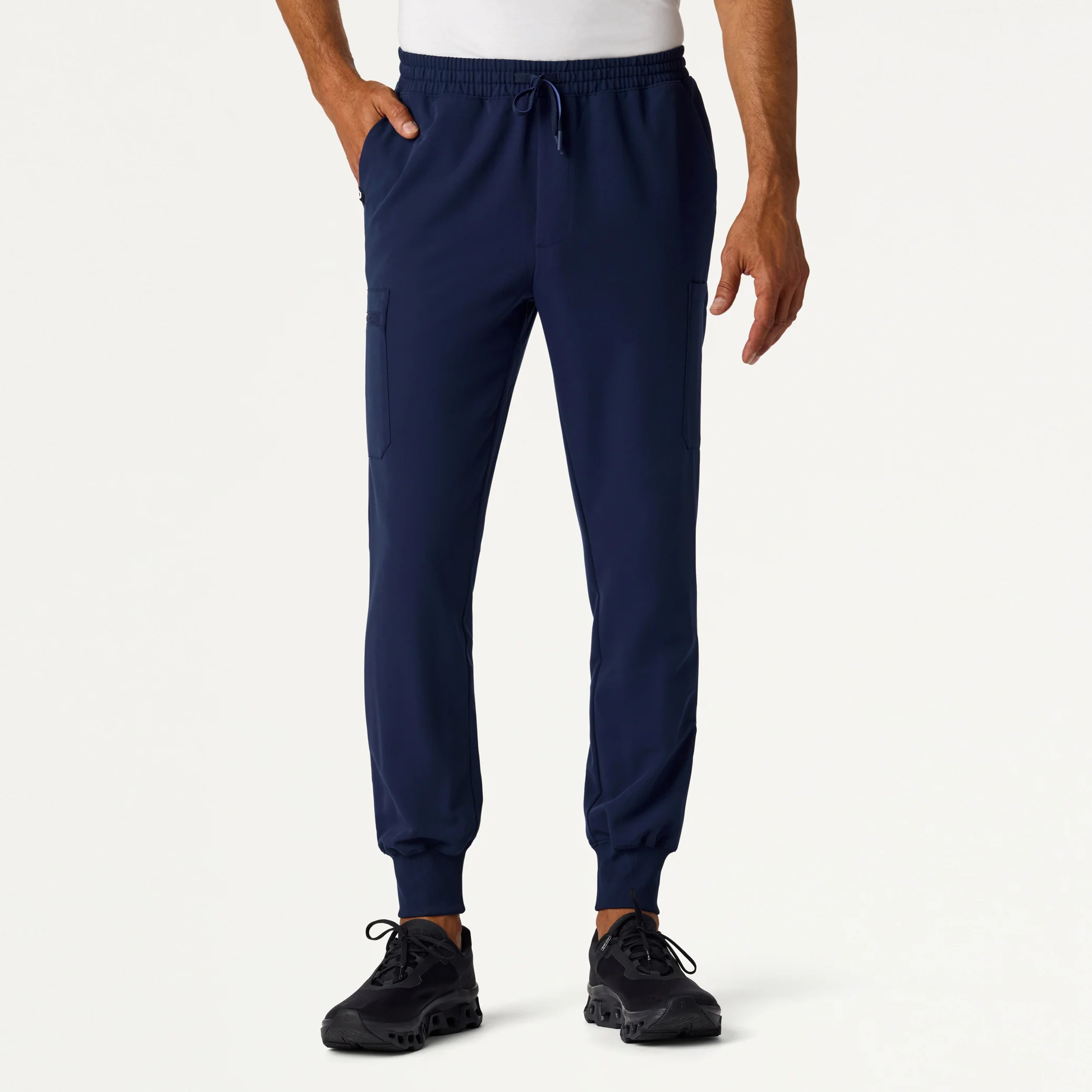 The Slim Performance Scrub Set - Midnight Navy - Image 5