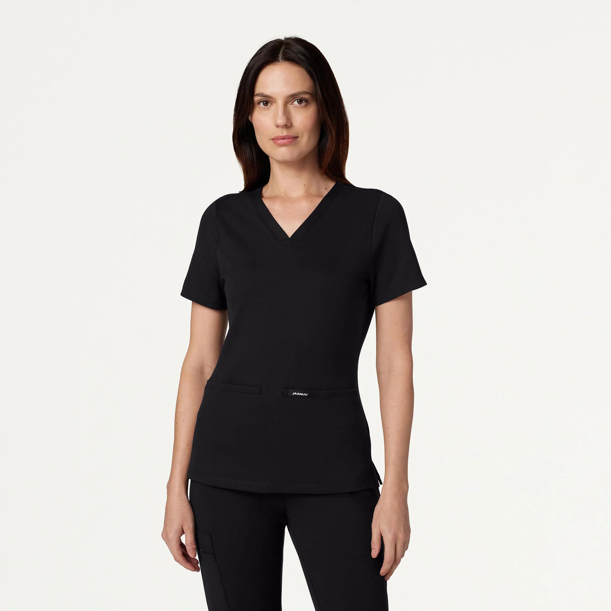 The Newland Jacket Scrub Set - Black - Image 2