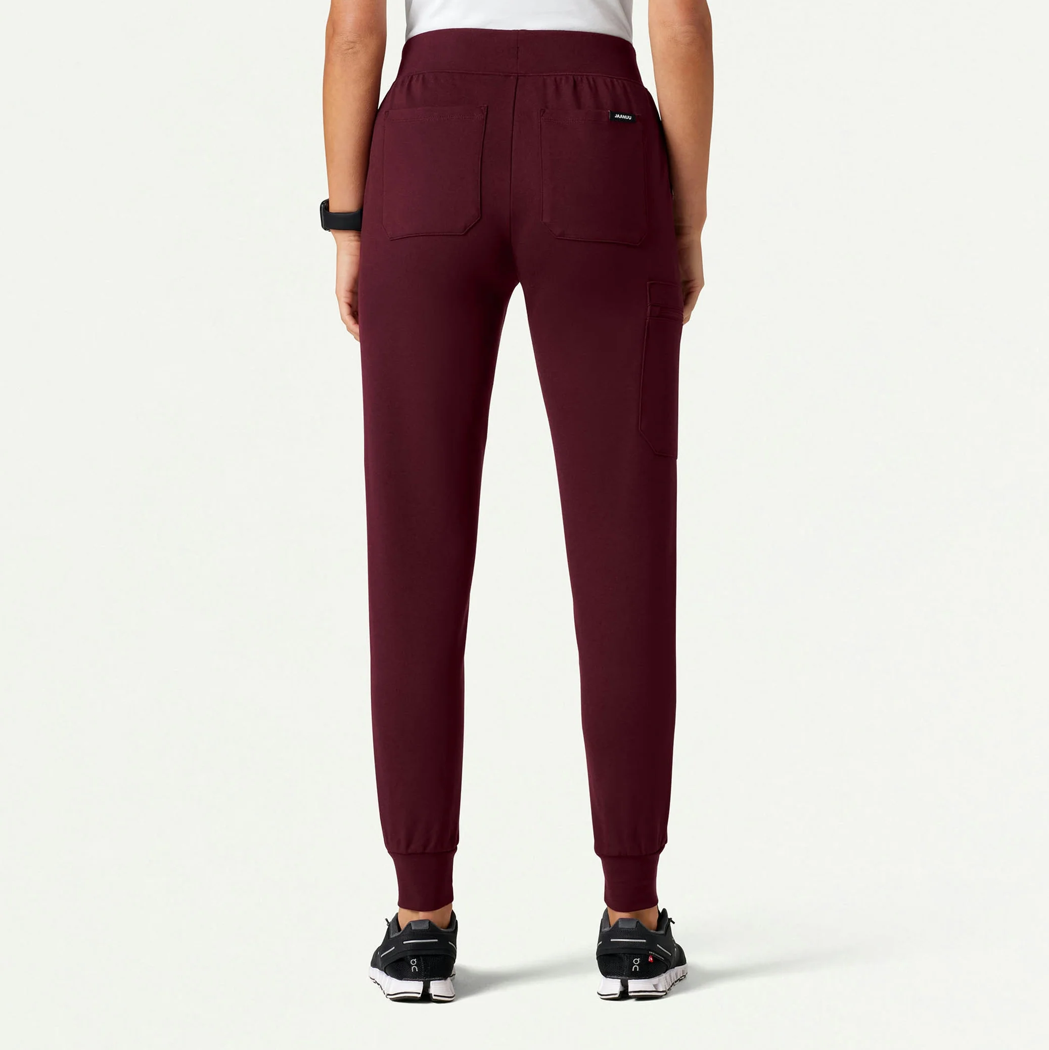 The Newland Jacket Scrub Set - Burgundy - Image 2