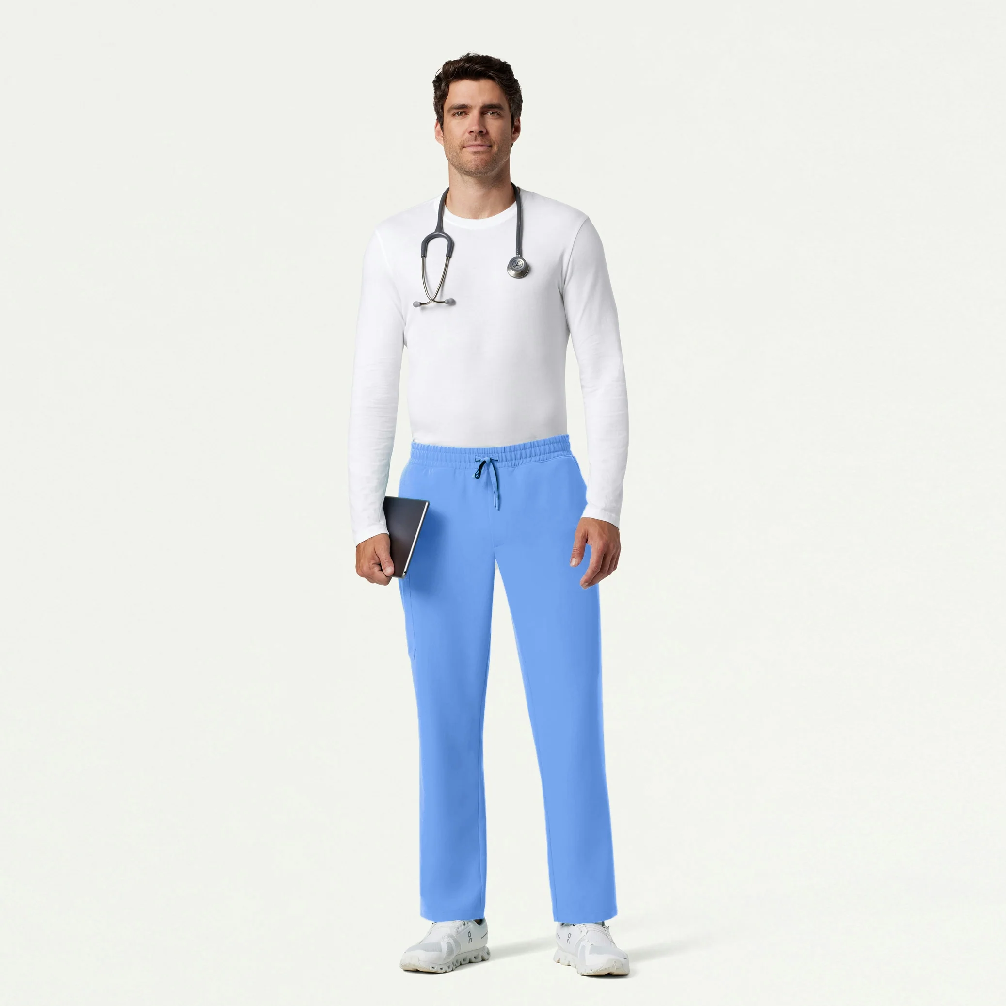The Niels Base Scrub Set - Ceil Blue