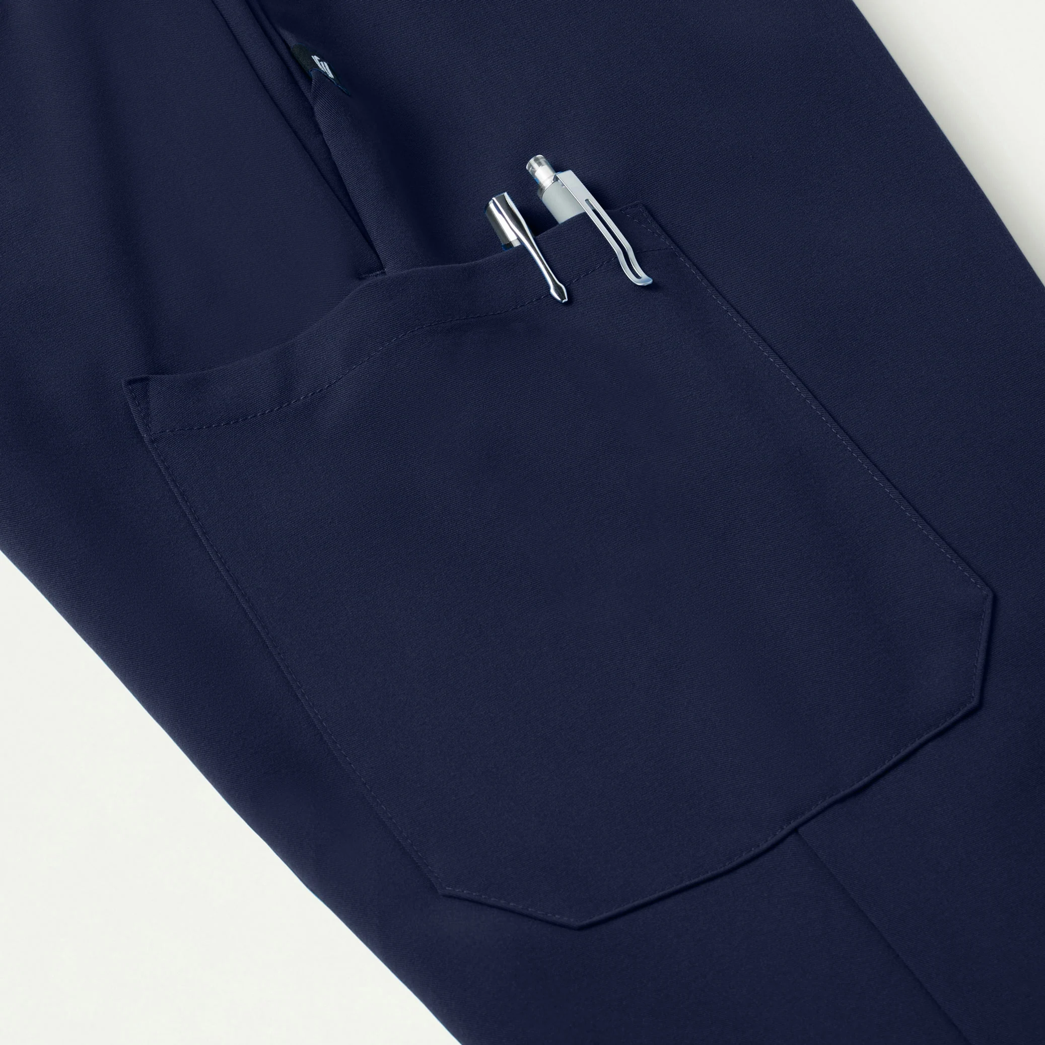The Niels Essential Scrub Set - Midnight Navy - Image 2