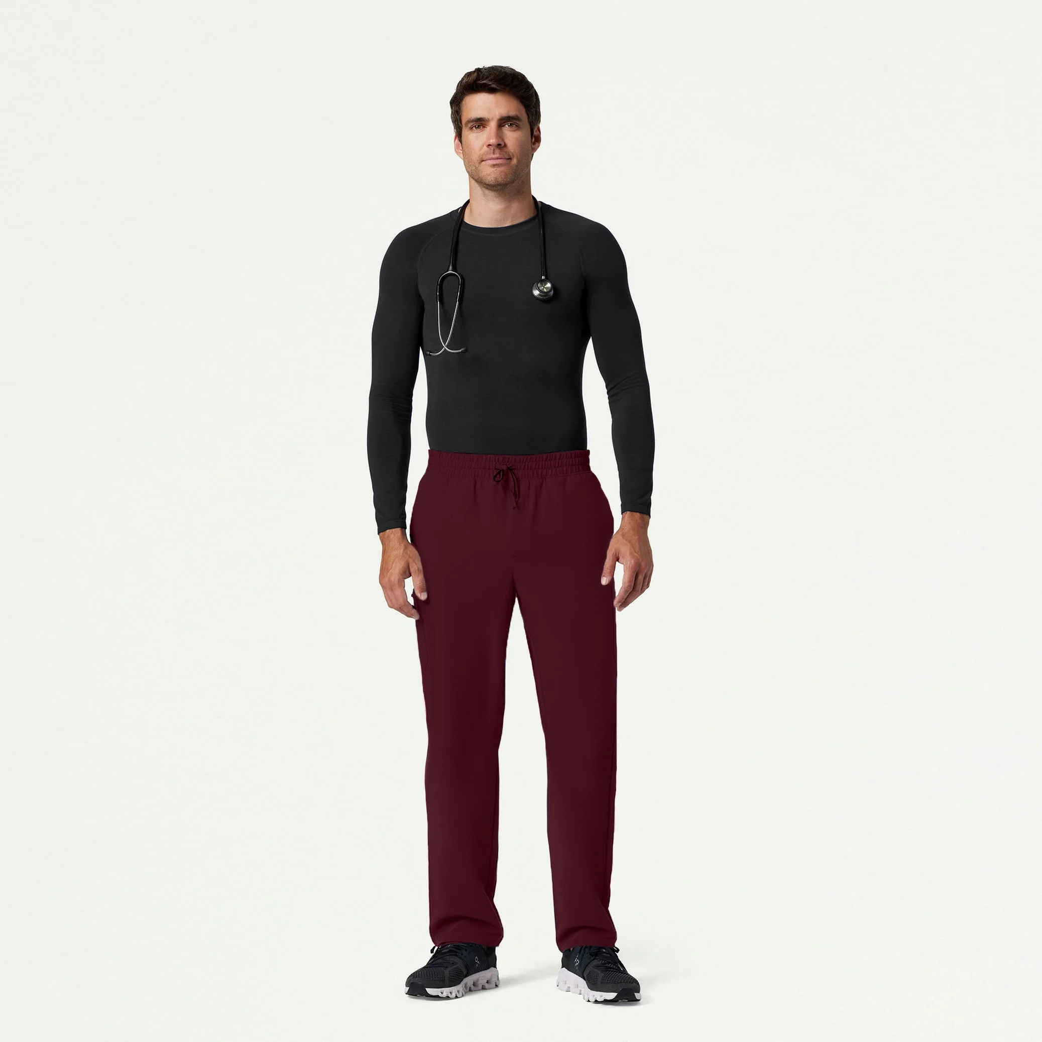 The Raphe Outlast® Base Scrub Set - Burgundy