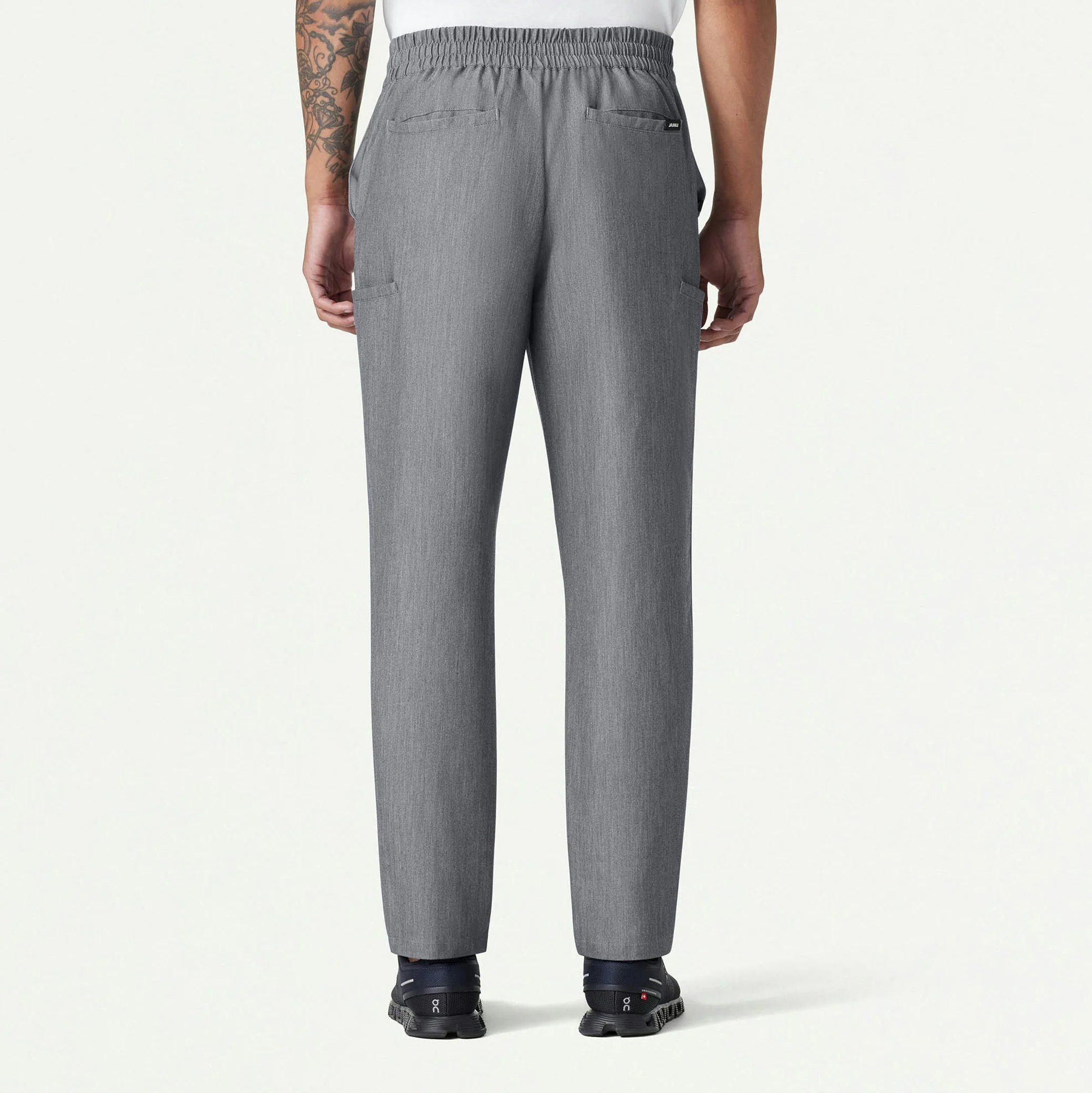 The Thom Jacket Scrub Set - Heather Gray - Image 2
