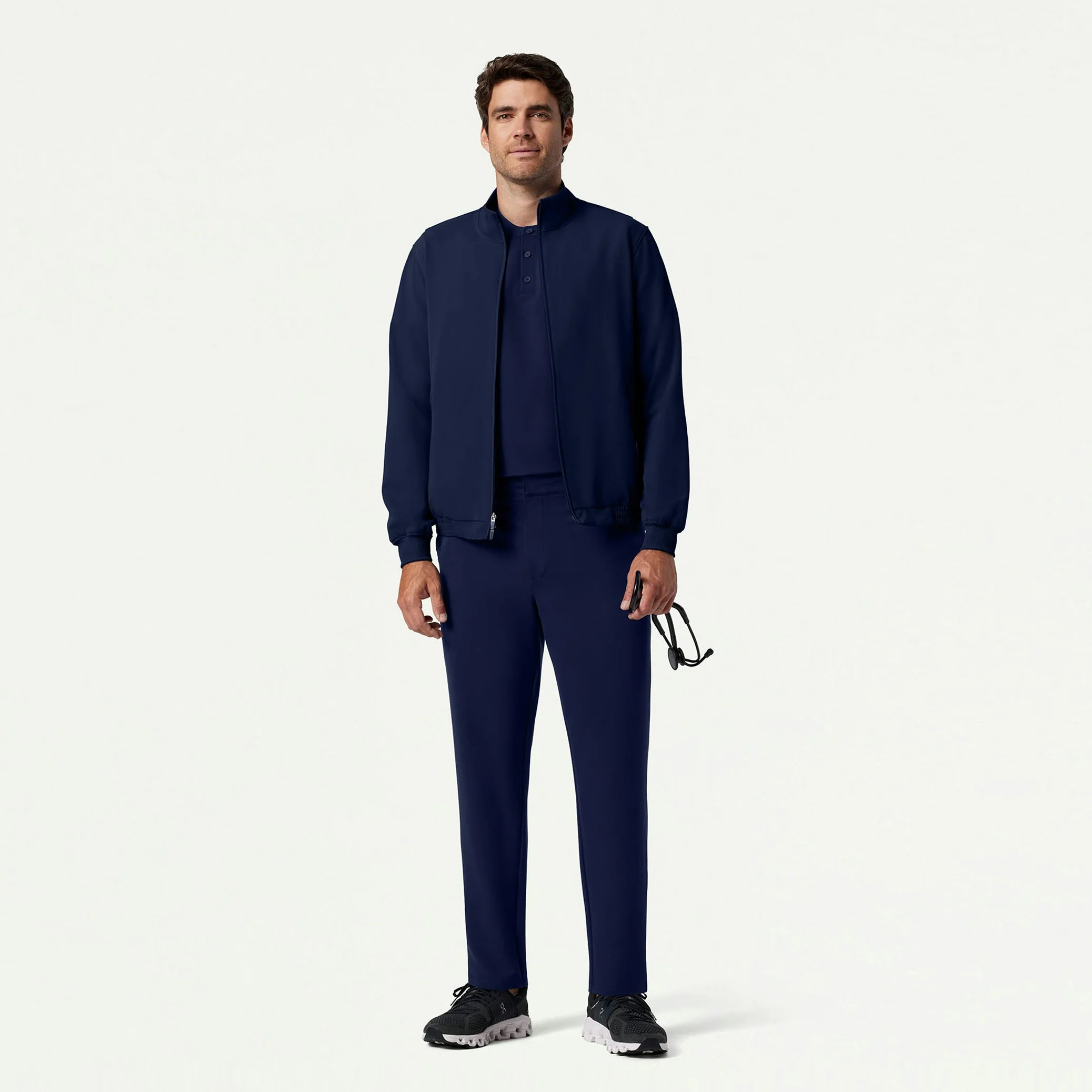 The Thom Jacket Scrub Set - Midnight Navy