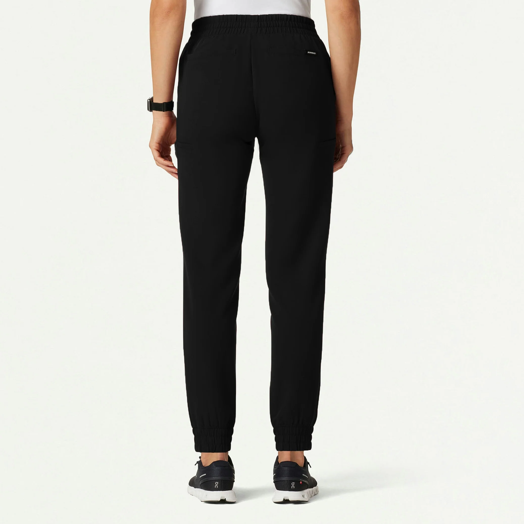 The Verda Essential Scrub Set - Black - Image 2