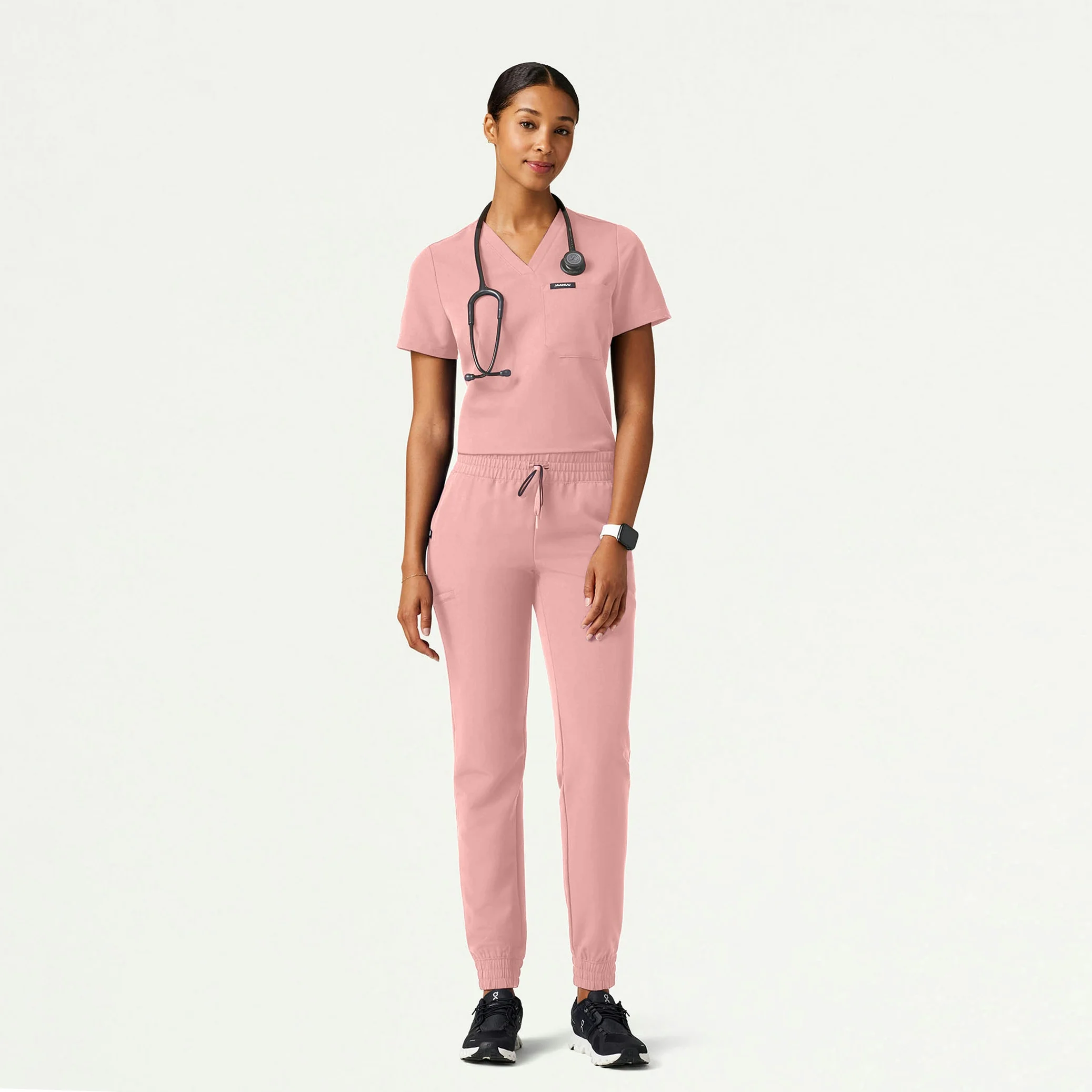 The Verda Essential Scrub Set - Mauve