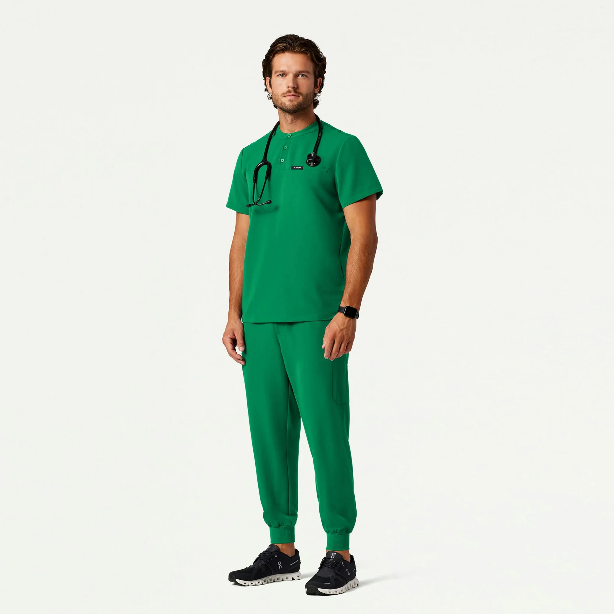 The Wilhelm Essential Scrub Set - Emerald Green