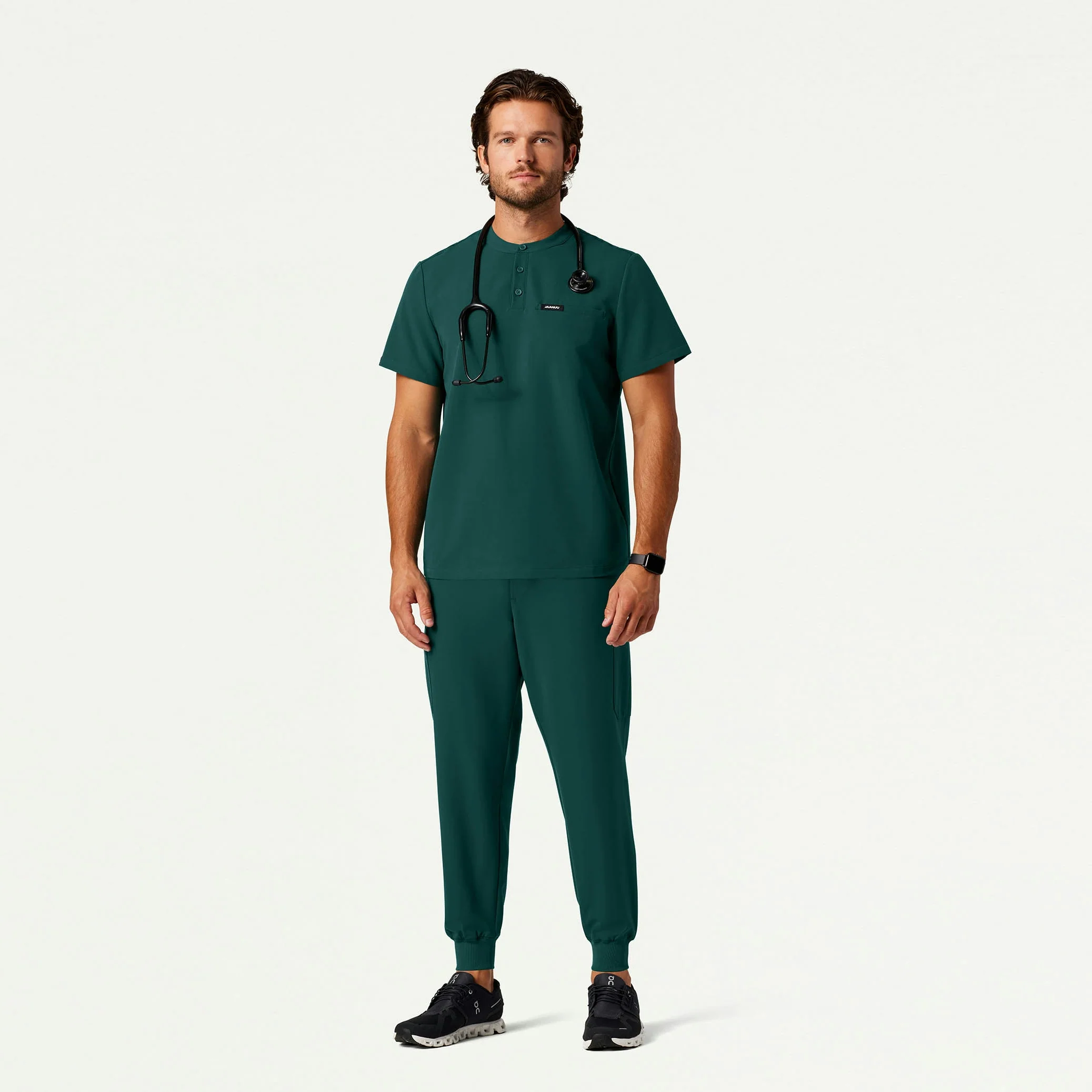 The Wilhelm Essential Scrub Set - Midnight Green