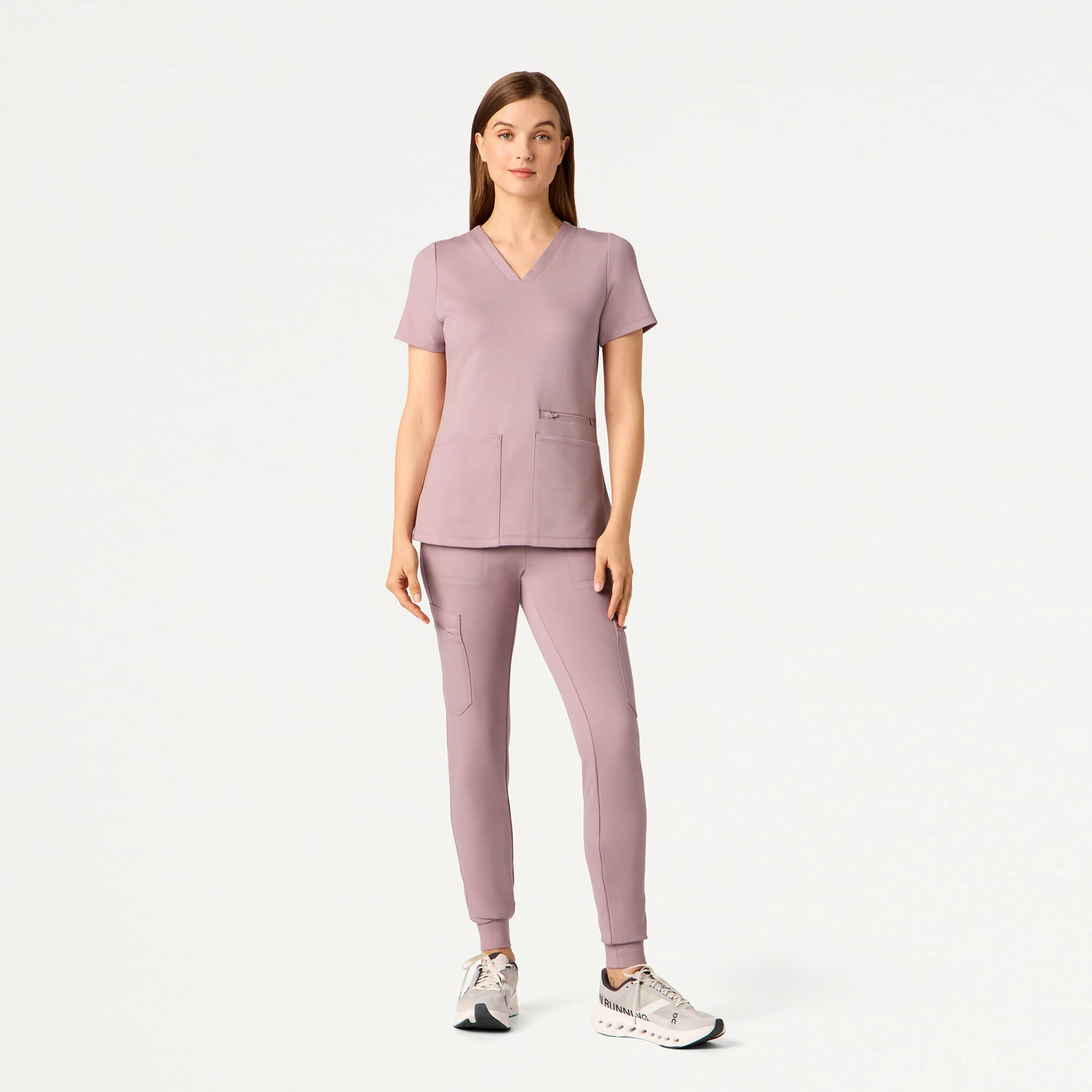 The 14-Pocket UltraSOFT™ Scrub Set - Blossom