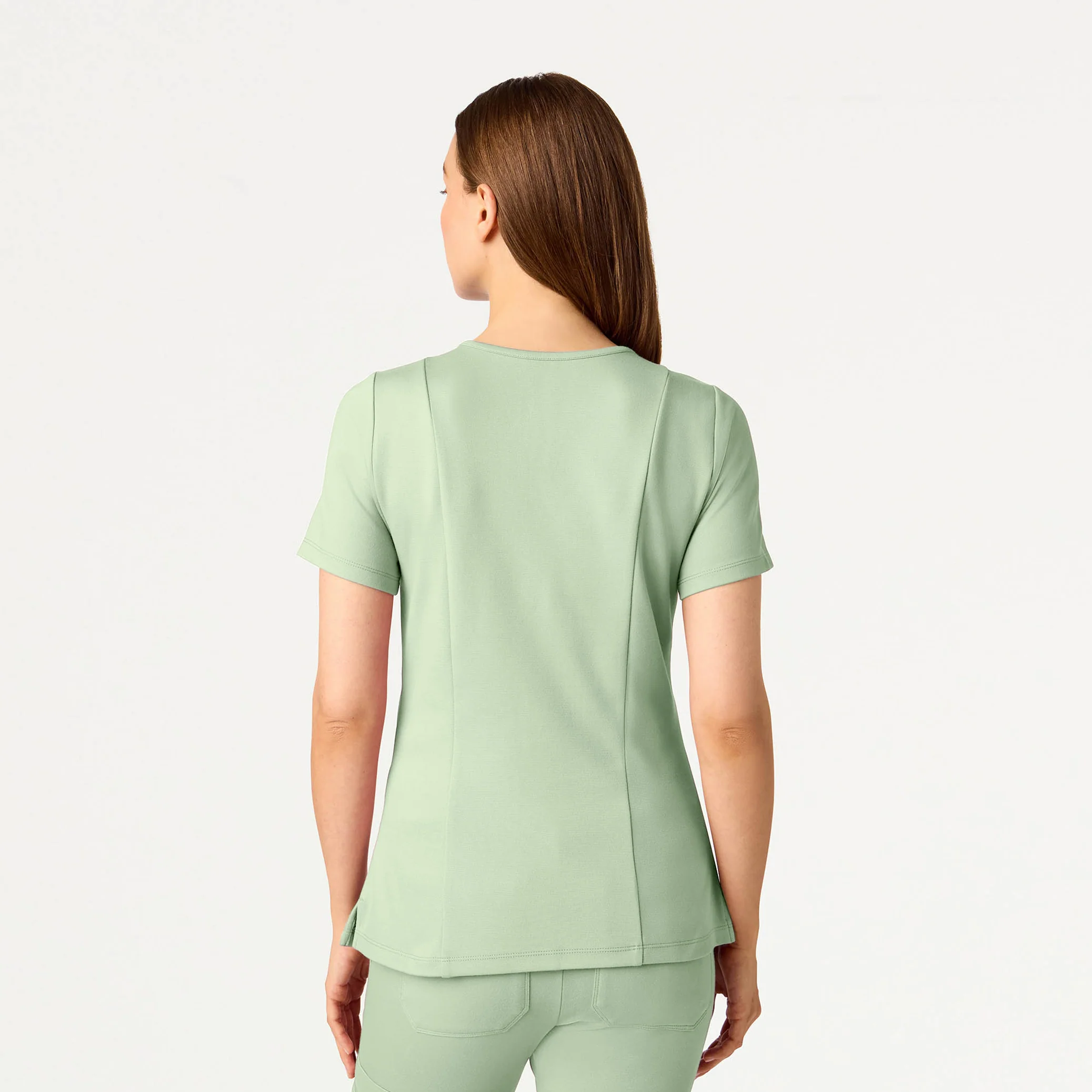 The 14-Pocket UltraSOFT™ Scrub Set - Mint - Image 3