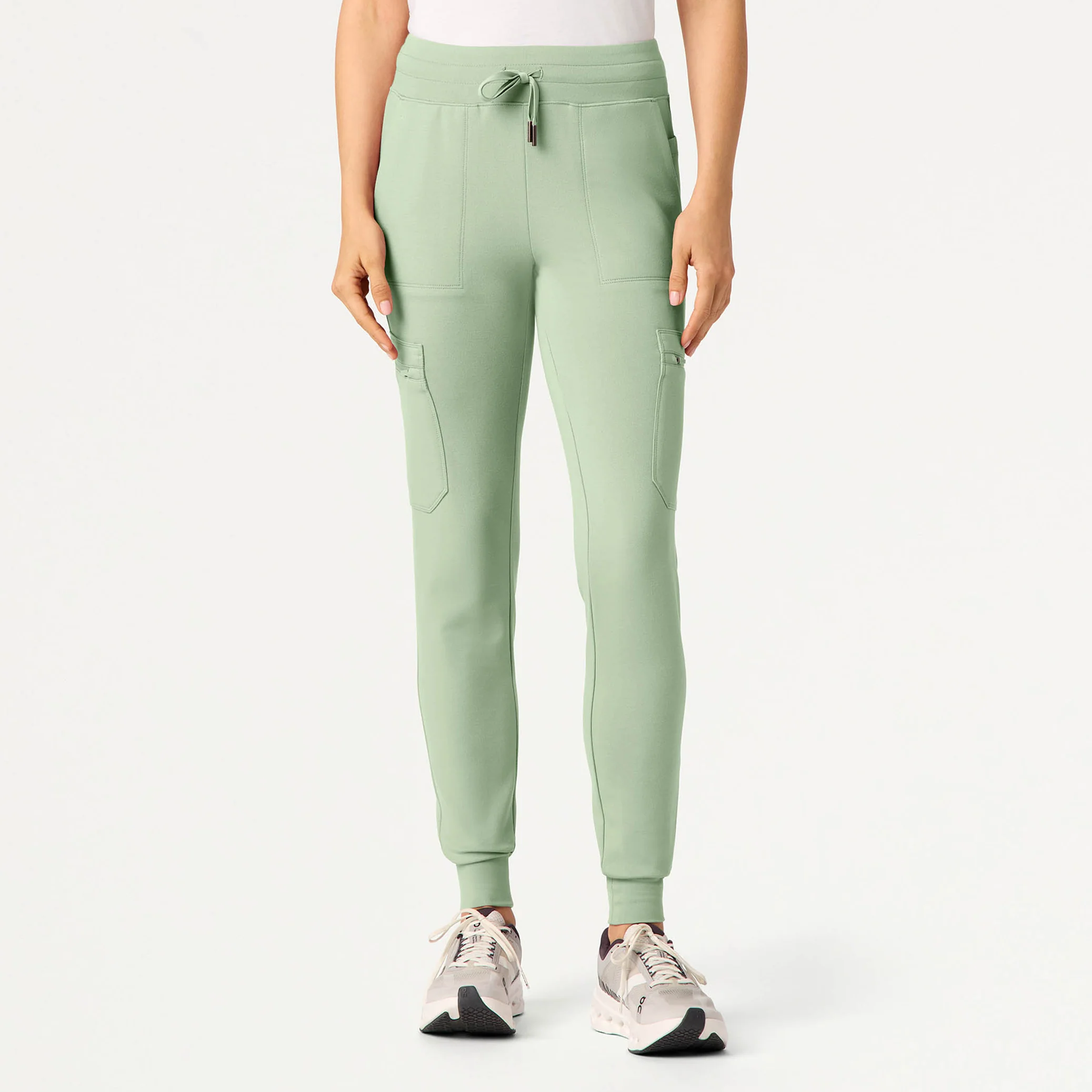 The 14-Pocket UltraSOFT™ Scrub Set - Mint - Image 4