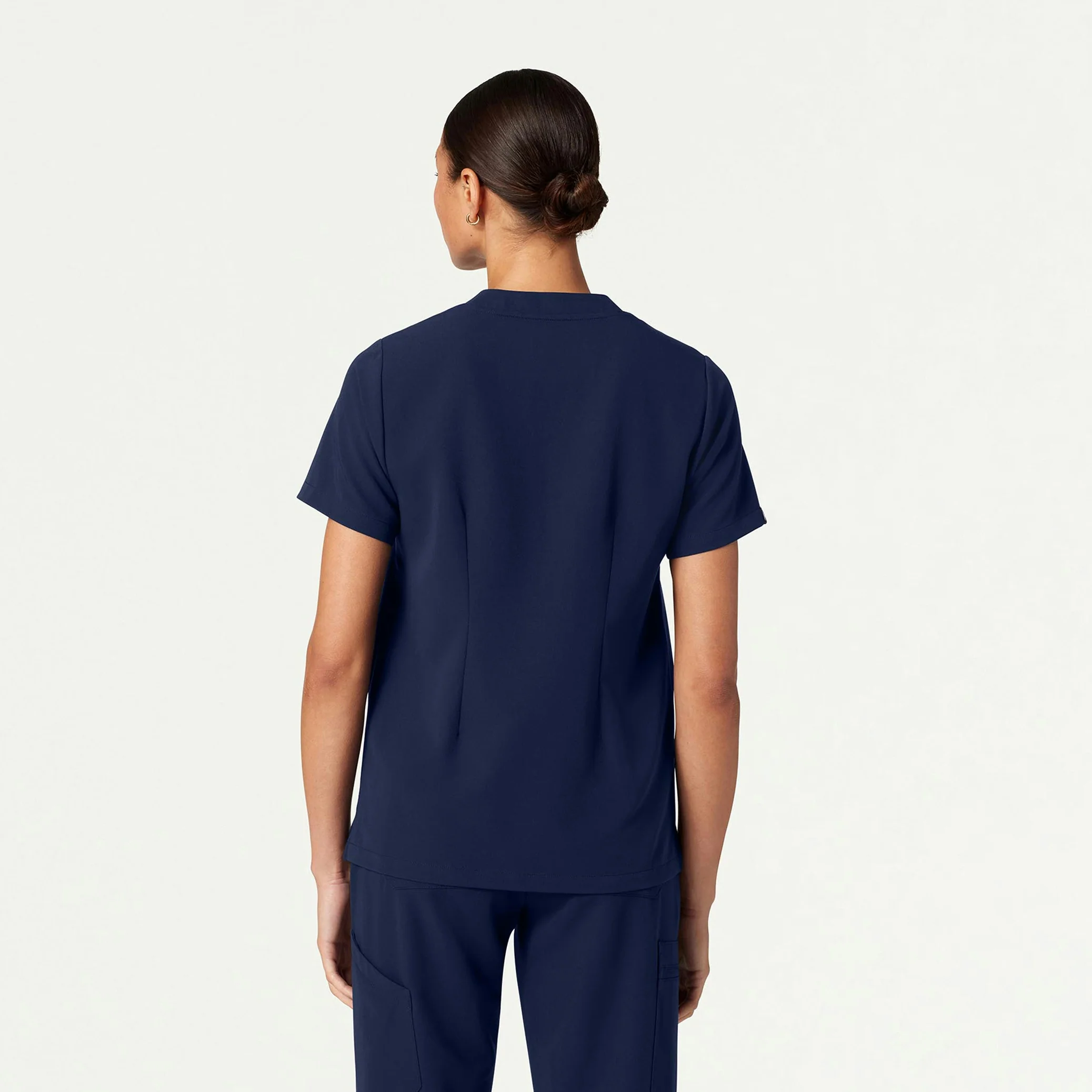 The Classic Notch Scrub Set - Midnight Navy - Image 3