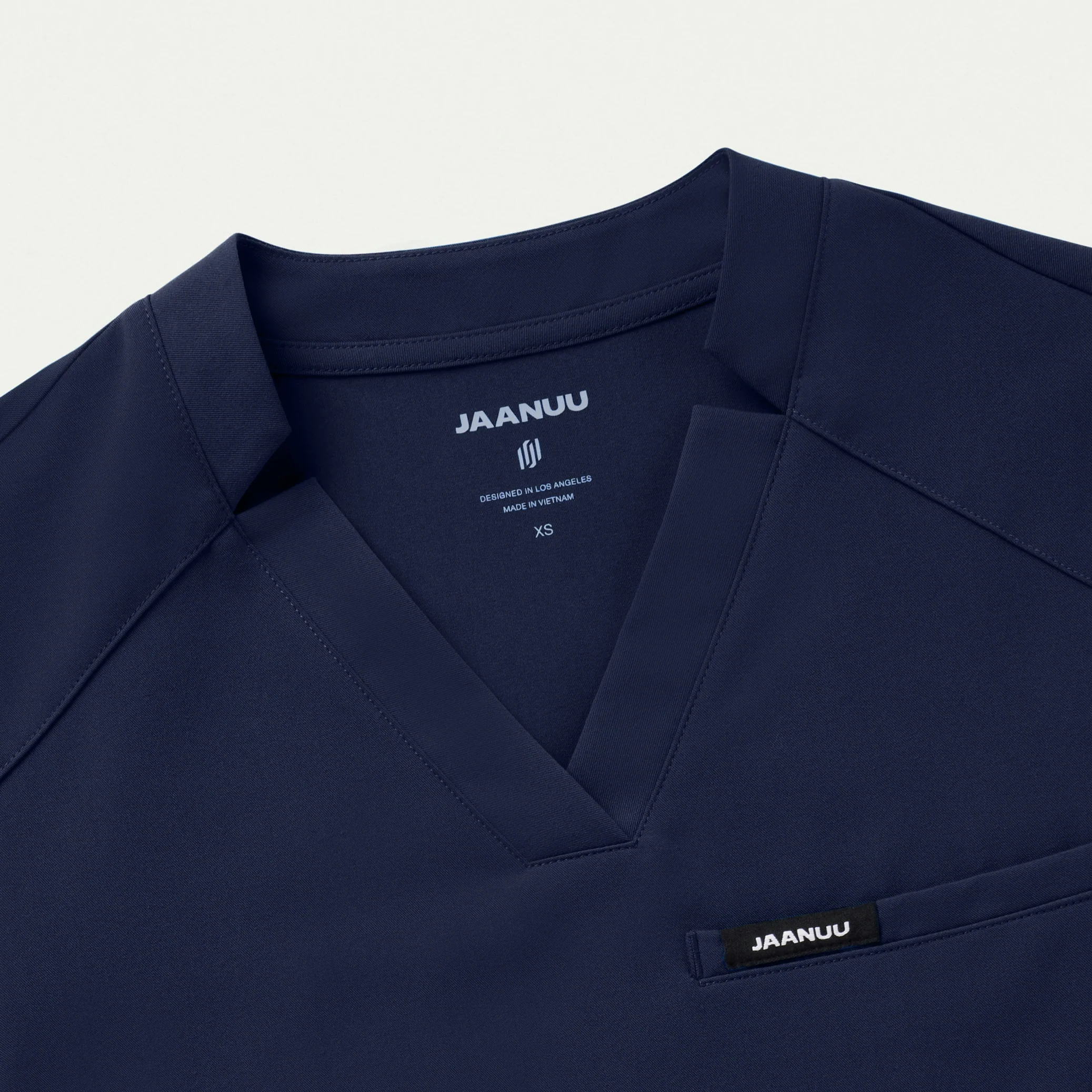 The Classic Notch Scrub Set - Midnight Navy - Image 4
