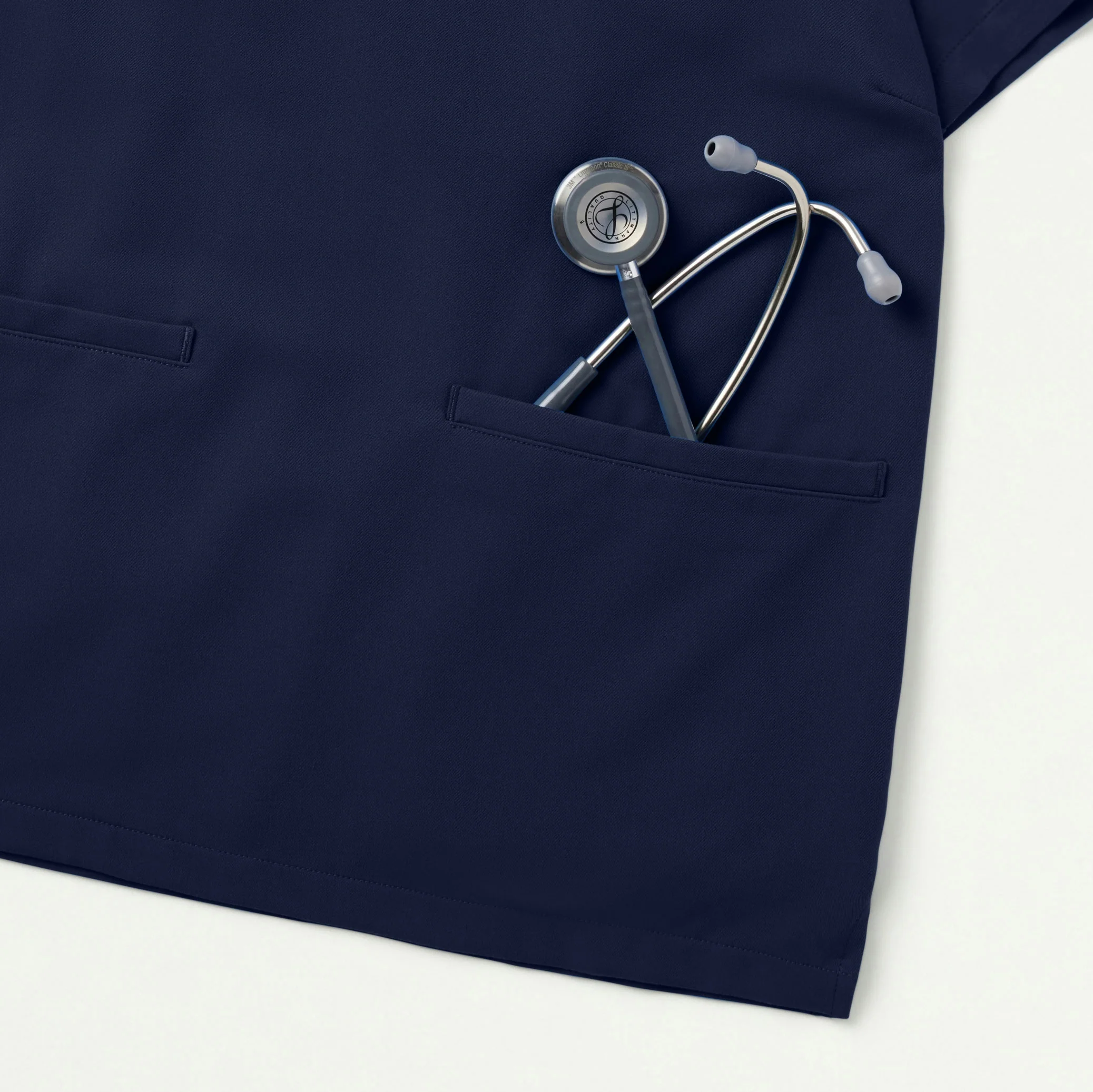 The Classic Notch Scrub Set - Midnight Navy - Image 5