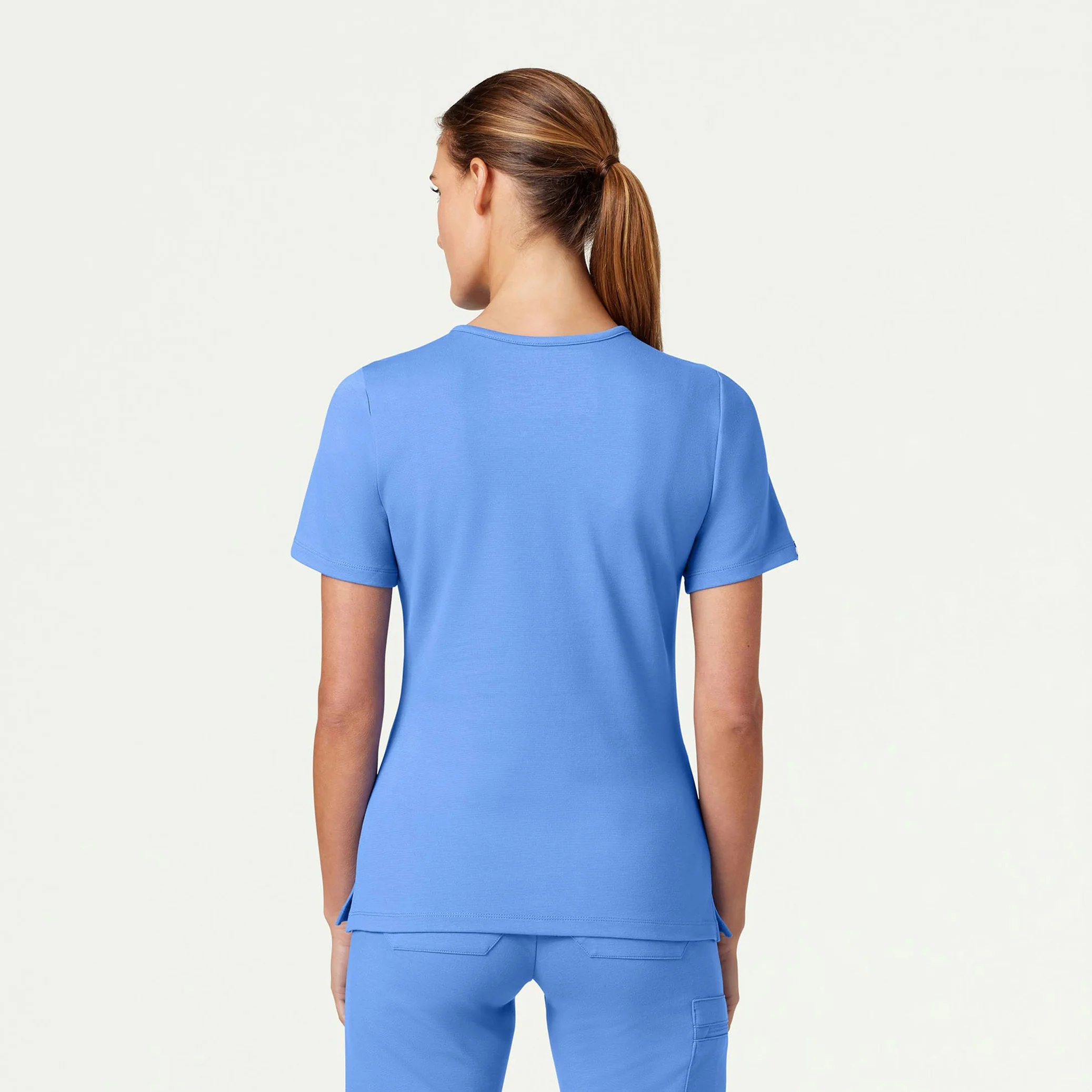 The Everyday UltraSOFT™ Scrub Set - Ceil Blue - Image 3