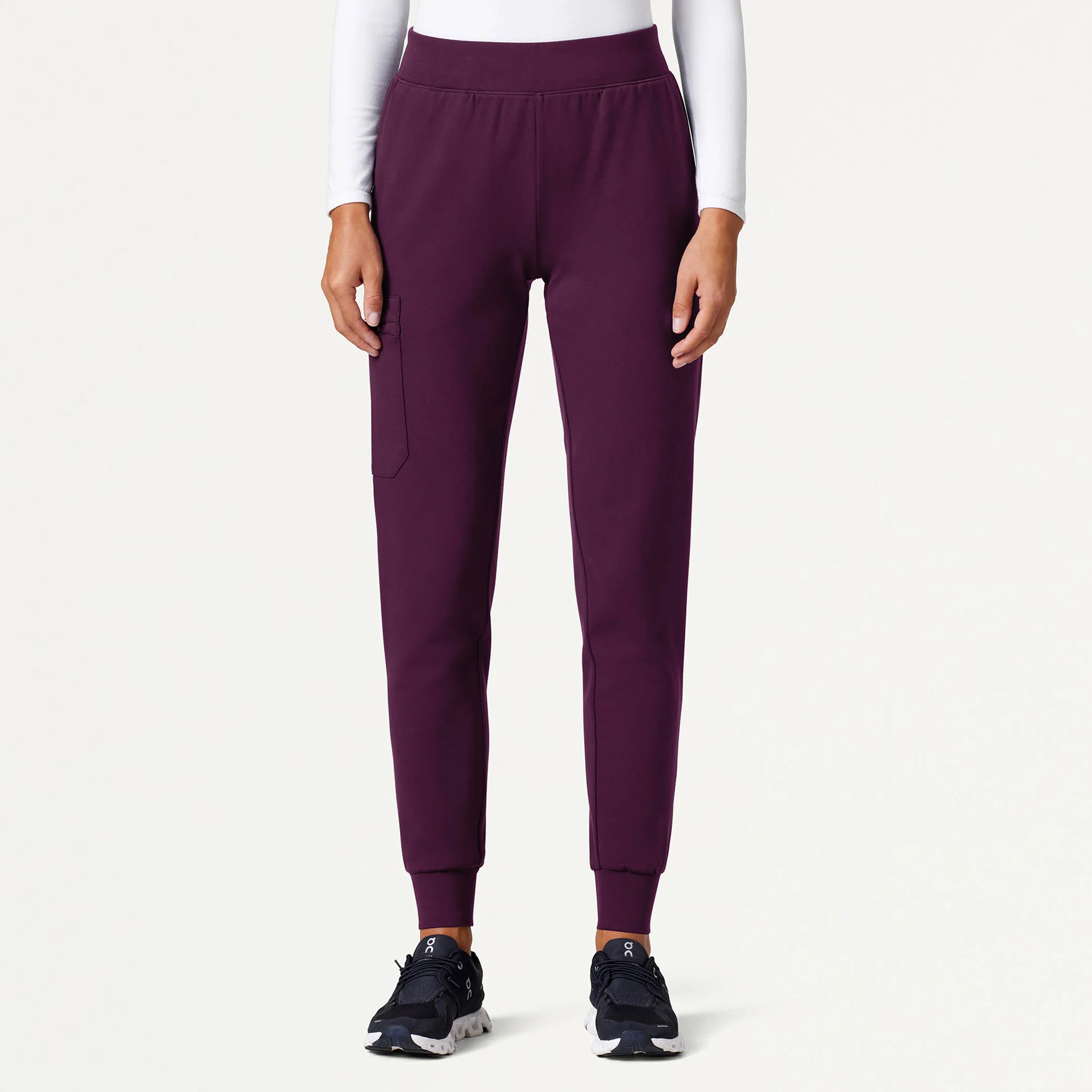 The Everyday UltraSOFT™ Scrub Set - Deep Eggplant - Image 4