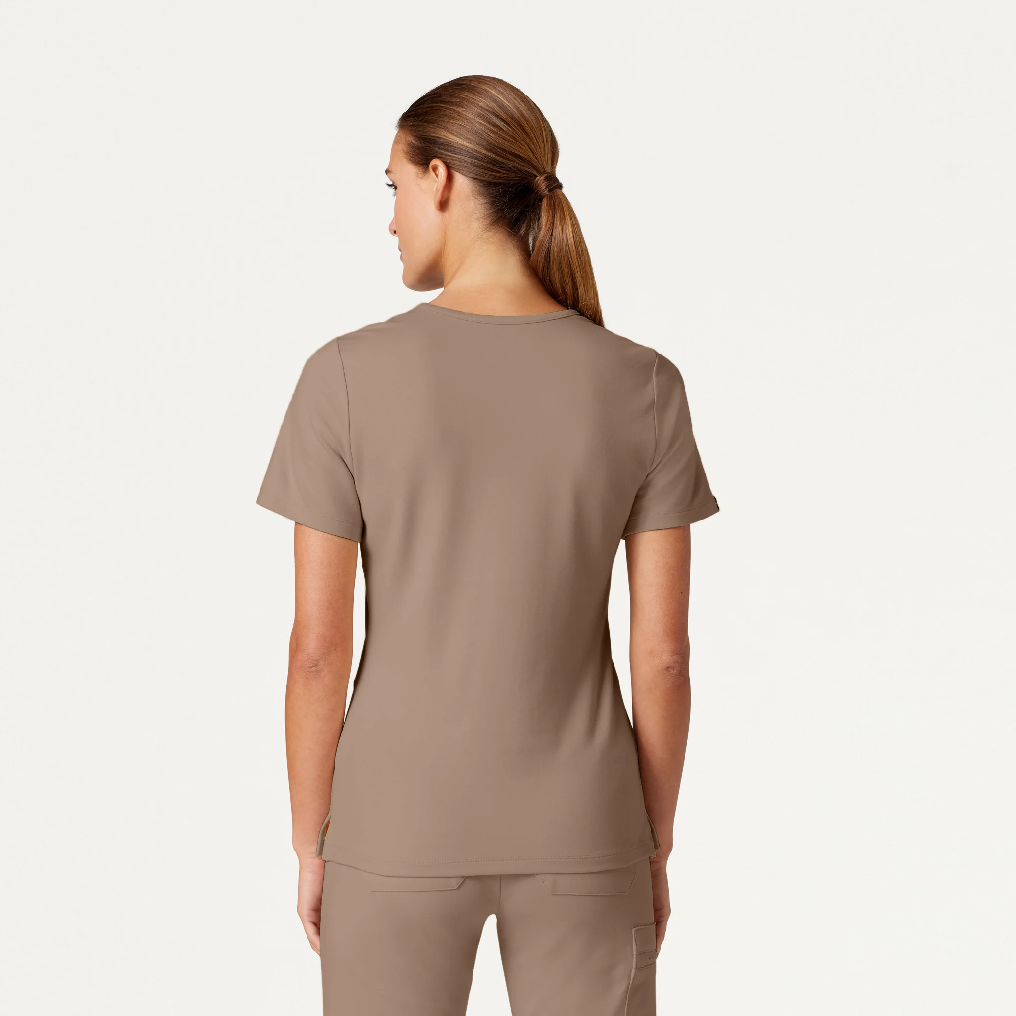 The Everyday UltraSOFT™ Scrub Set - Mocha - Image 3