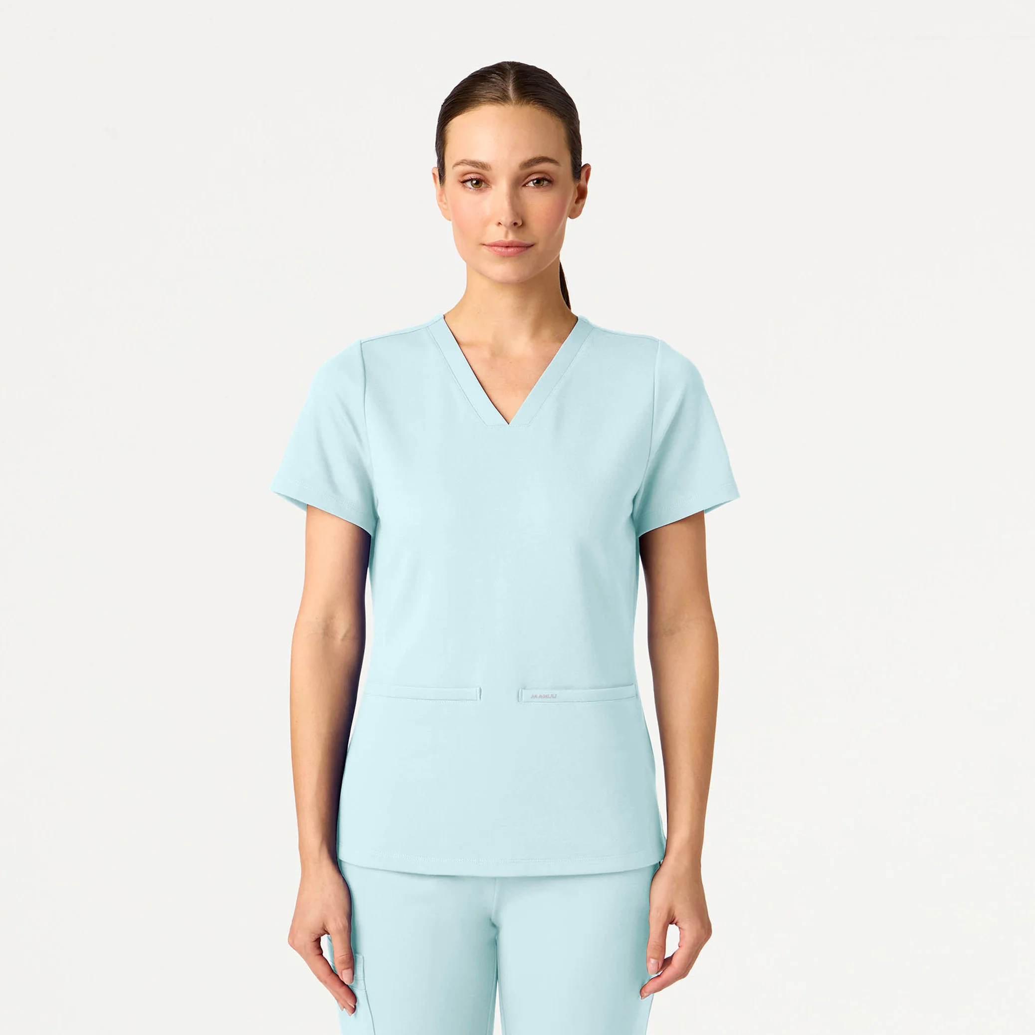 The Everyday UltraSOFT™ Scrub Set - Sky Blue - Image 2