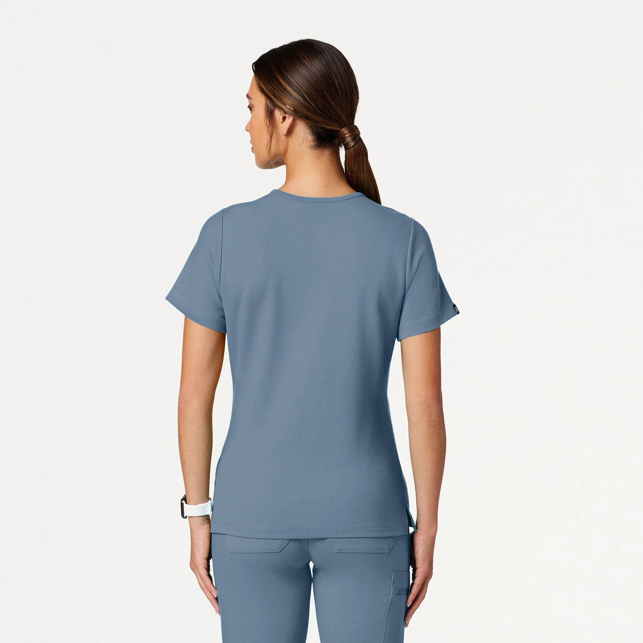 The Everyday UltraSOFT™ Scrub Set - Storm Blue - Image 3