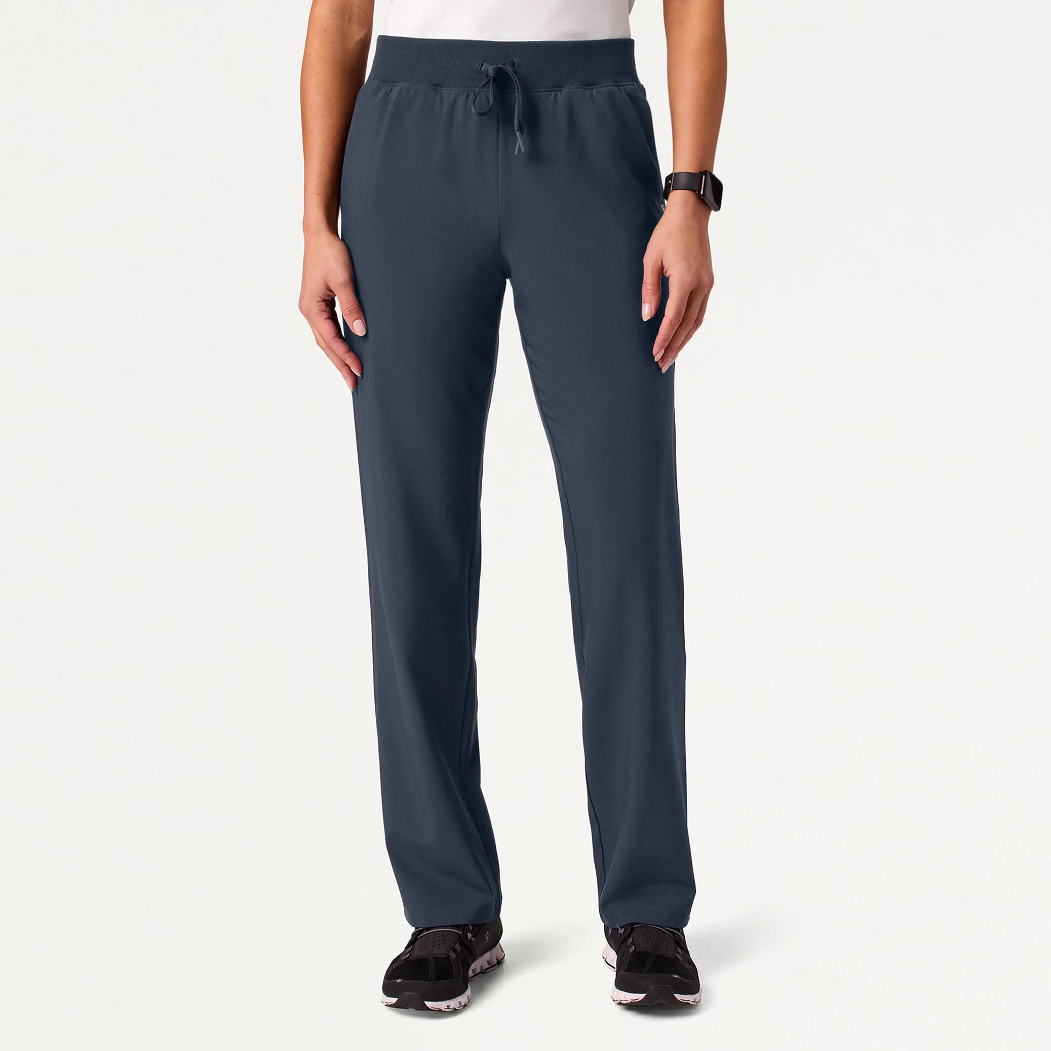 The Fit & Flare UltraLITE™ Scrub Set - Carbon Gray - Image 5