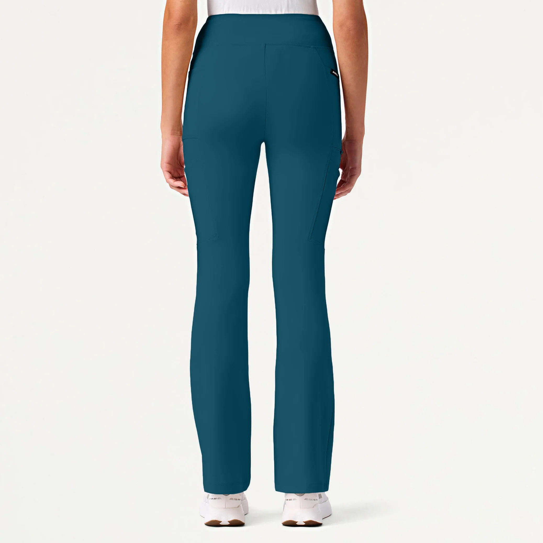 The Mock-Wrap UltraSOFT™ Scrub Set - Caribbean Blue - Image 5