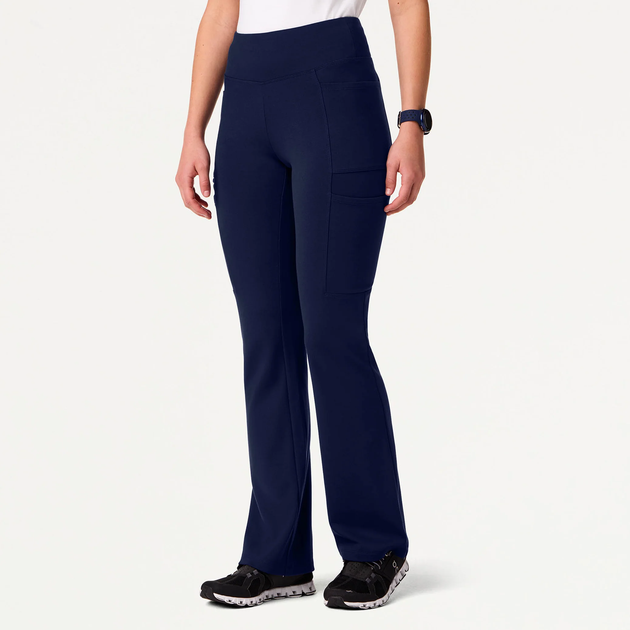 The Mock-Wrap UltraSOFT™ Scrub Set - Midnight Navy - Image 4