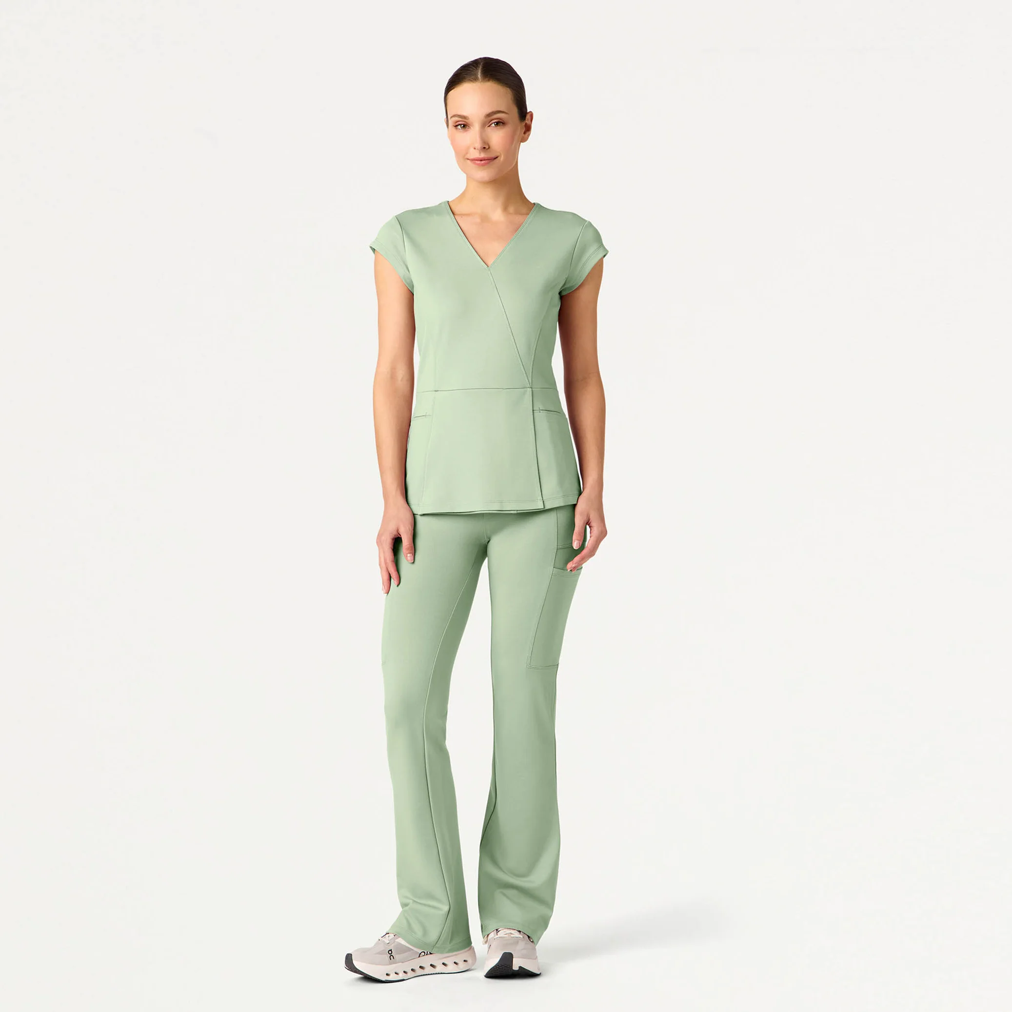 The Mock-Wrap UltraSOFT™ Scrub Set - Mint