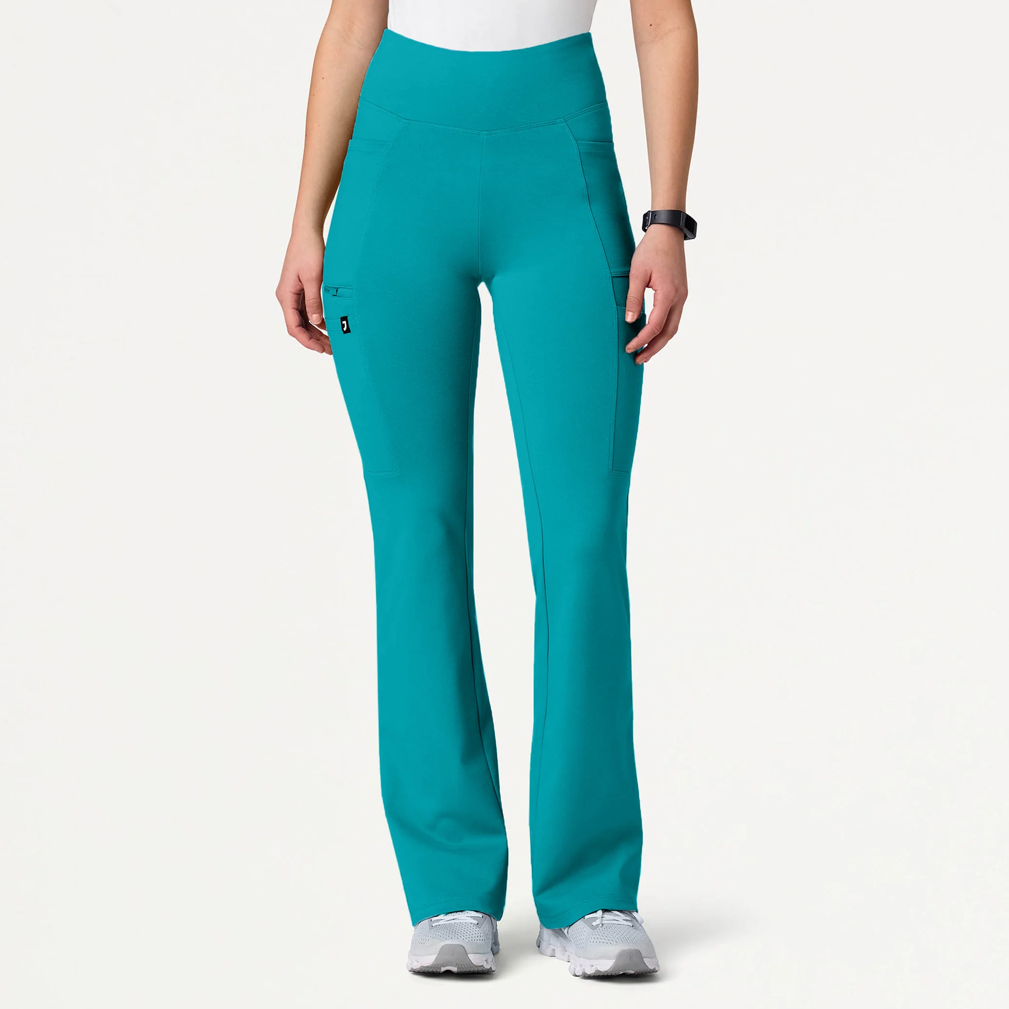 The Mock-Wrap UltraSOFT™ Scrub Set - Teal - Image 4