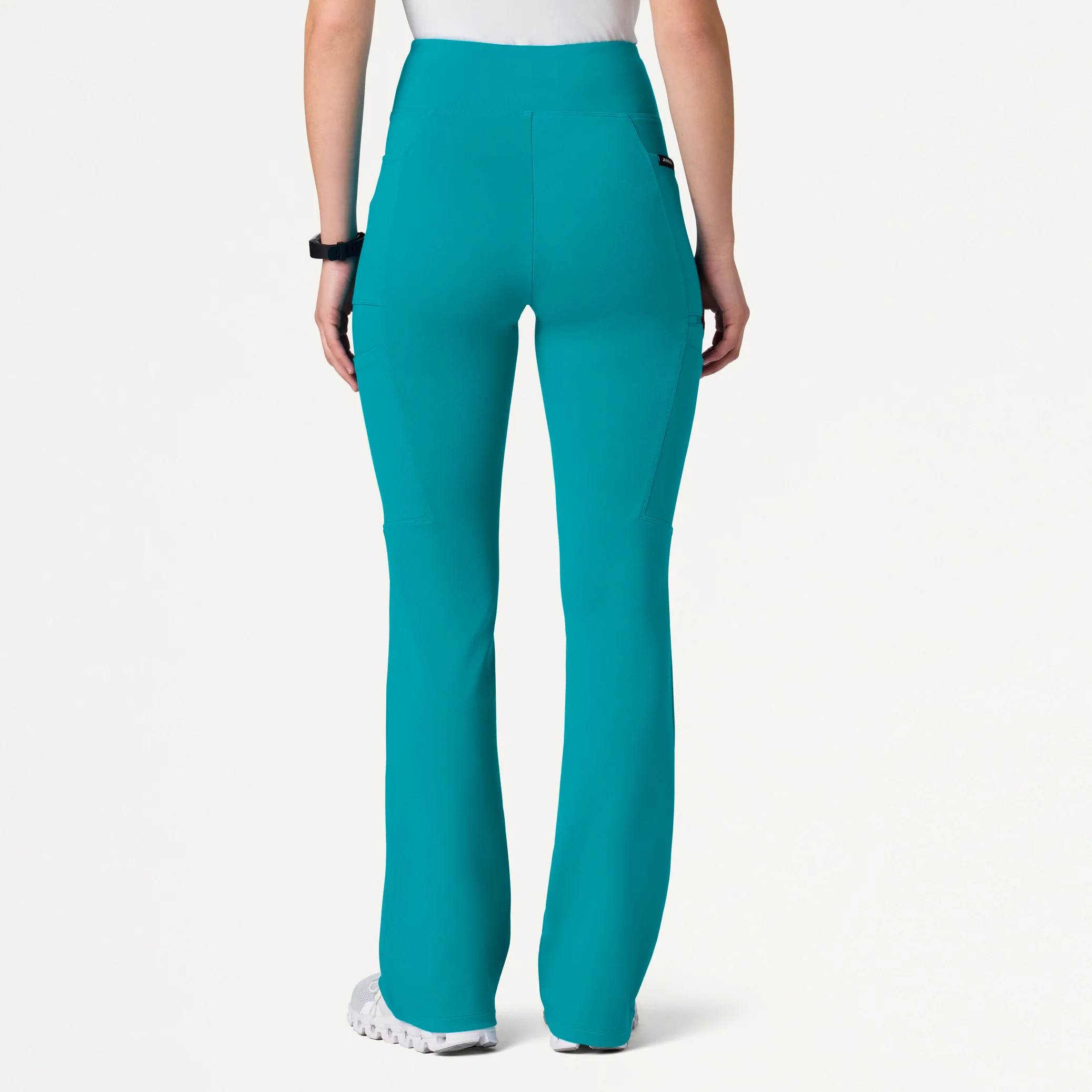 The Mock-Wrap UltraSOFT™ Scrub Set - Teal - Image 5