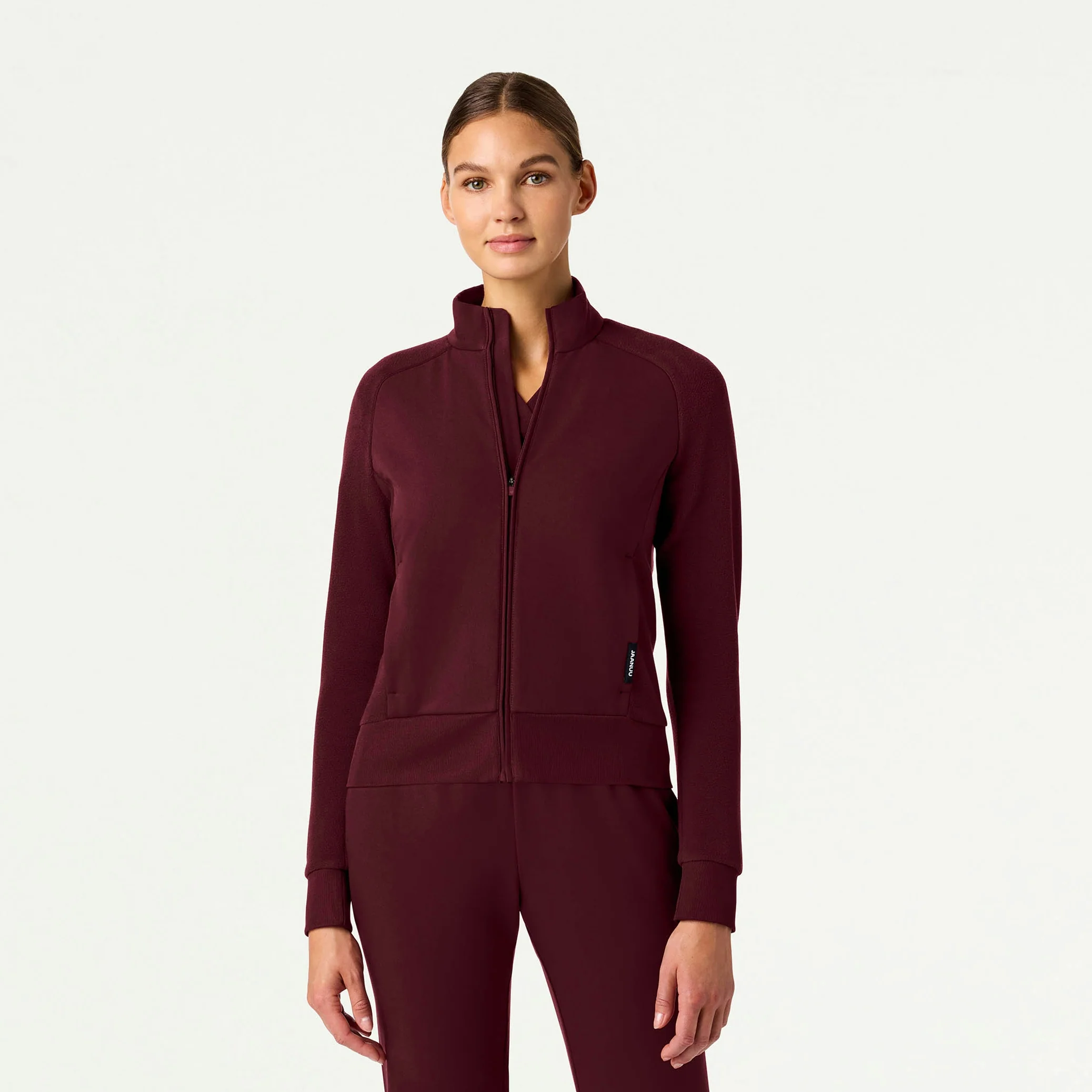 The Original Fleece Jacket Kit - Burgundy - Image 2