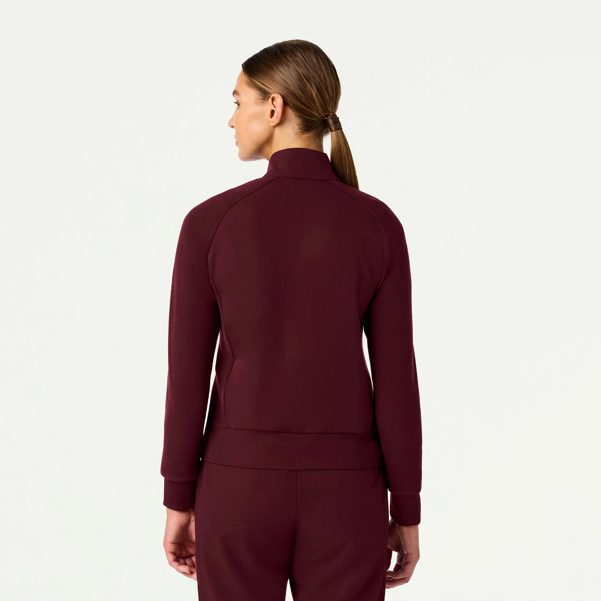 The Original Fleece Jacket Kit - Burgundy - Image 3